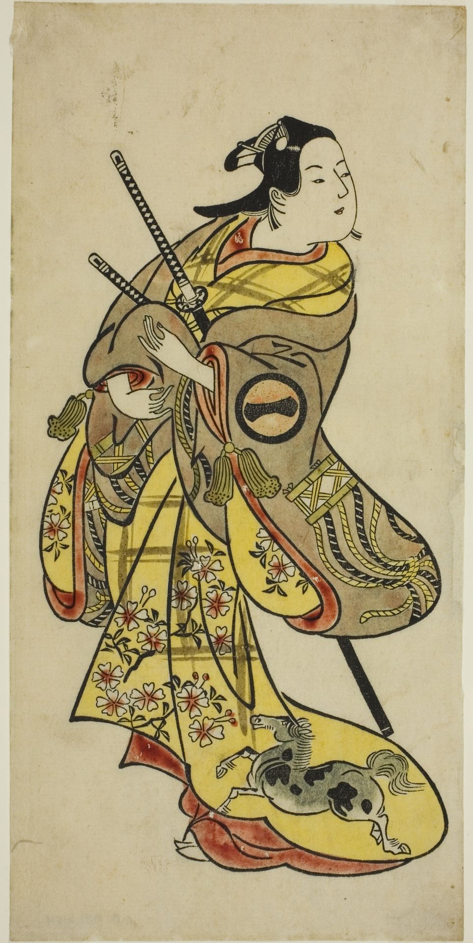 The Actor Ichikawa Monnosuke I by Okumura Toshinobu