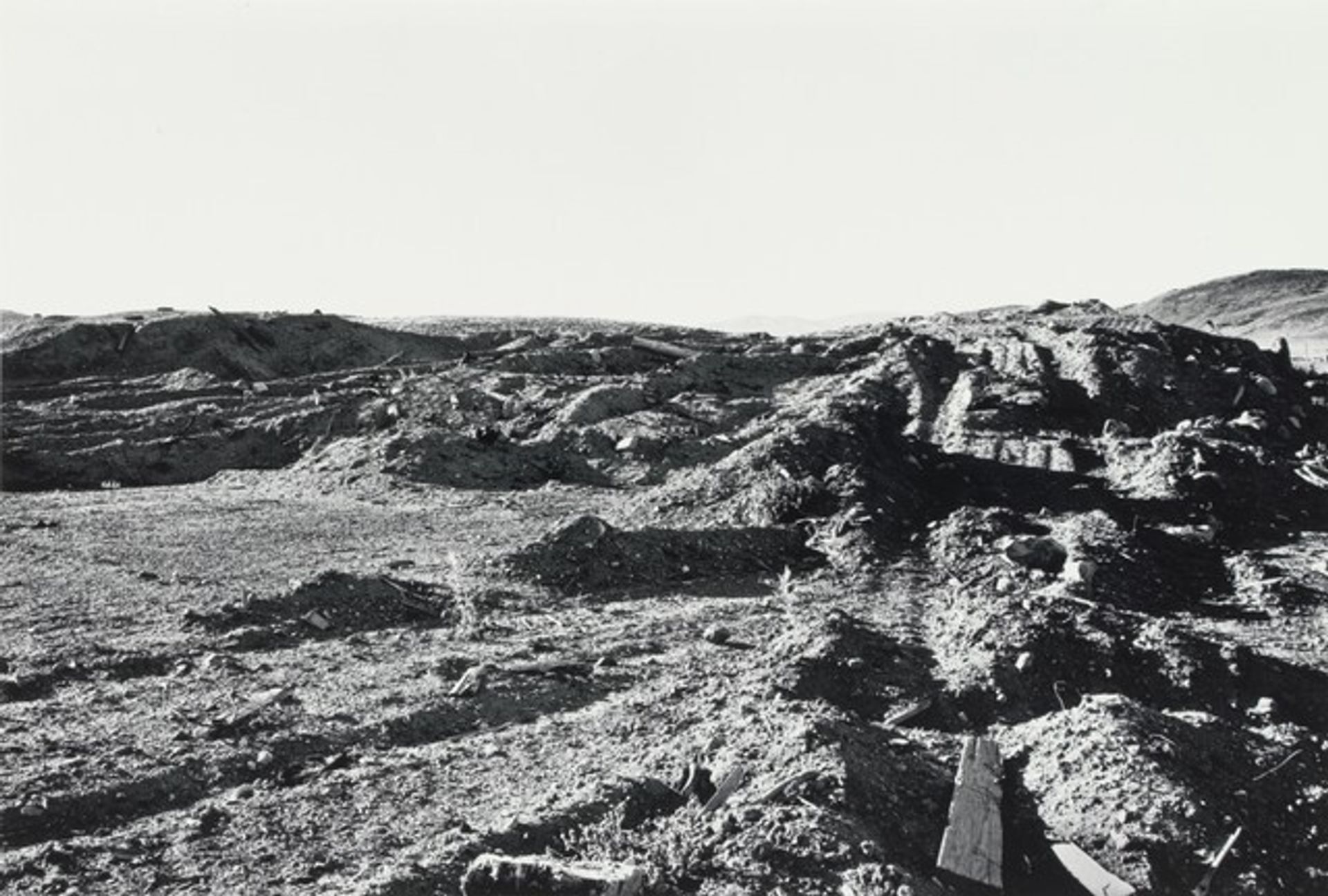 Between Sidewinder Road and State Highway 248, Looking North by Lewis Baltz