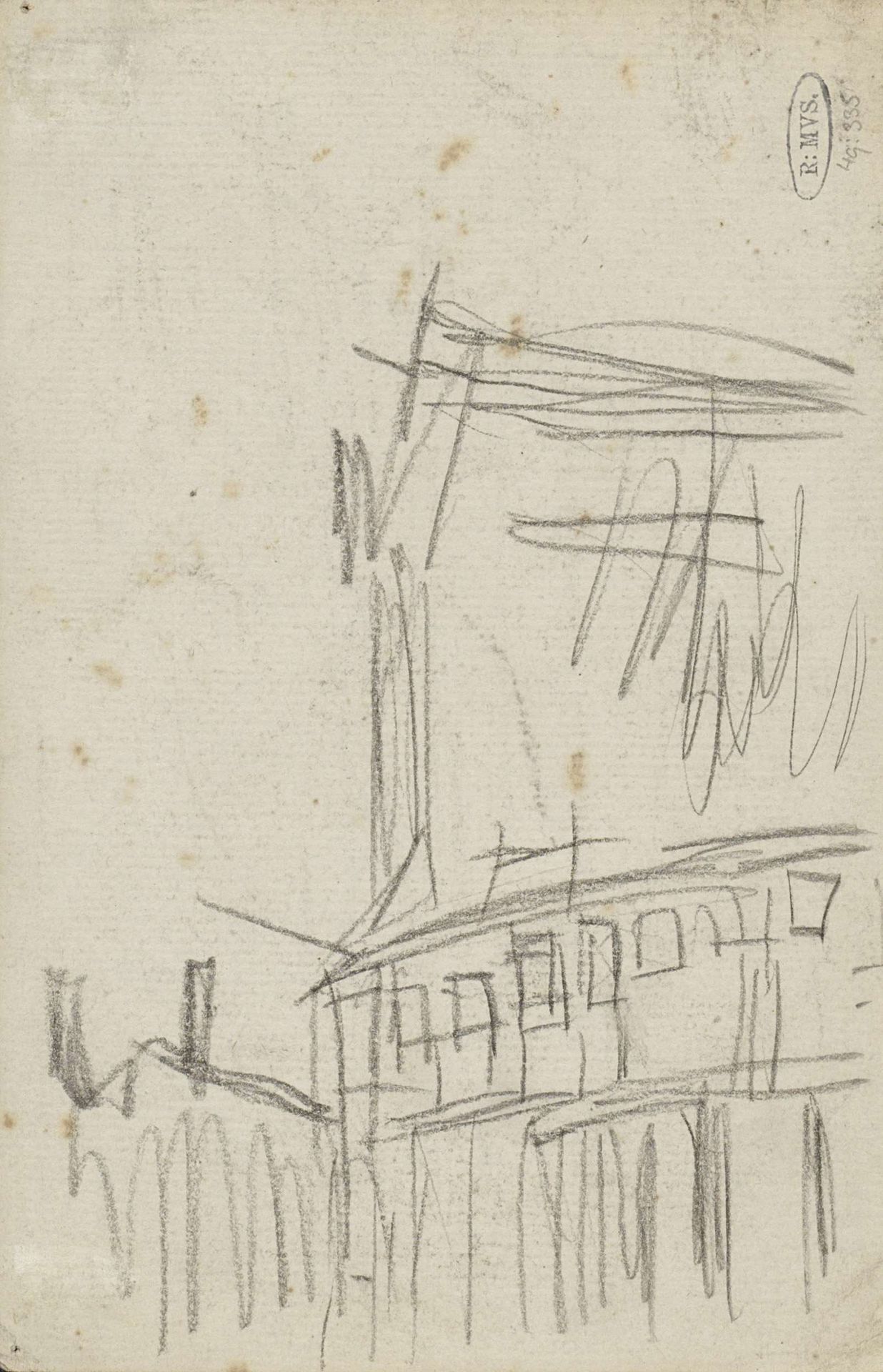 Stadsgezicht by George Hendrik Breitner