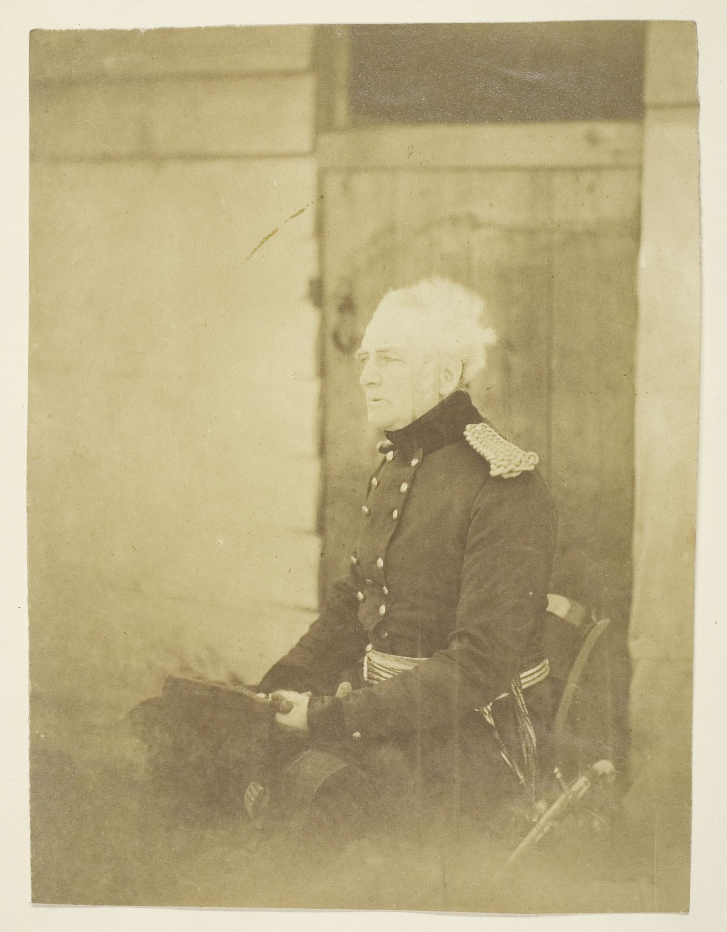 Sir Geo. Brown, General (1790-1865), Taken at the Crimea by Roger Fenton