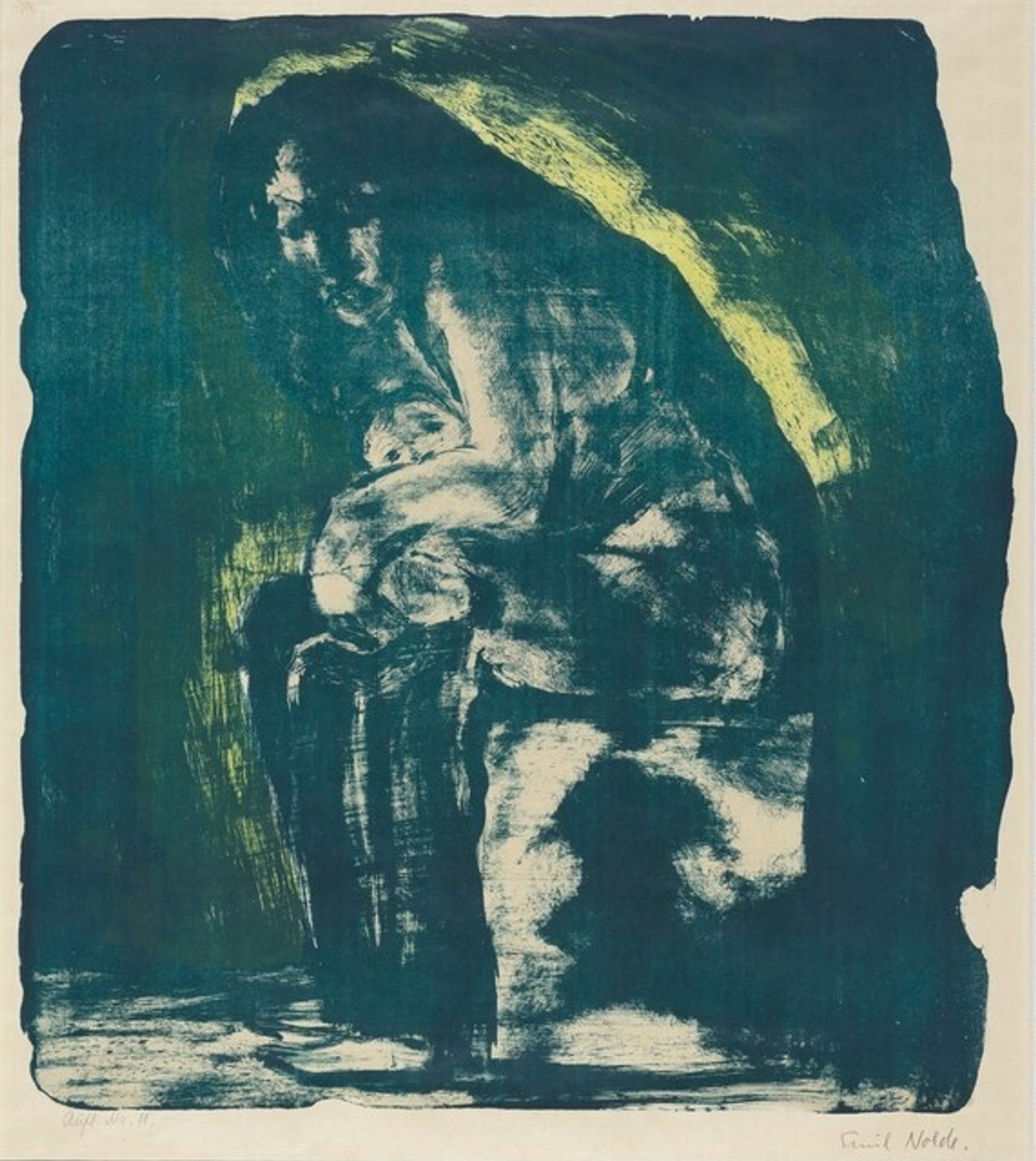 Mother and Child (Mutter und Kind) by Emil Nolde