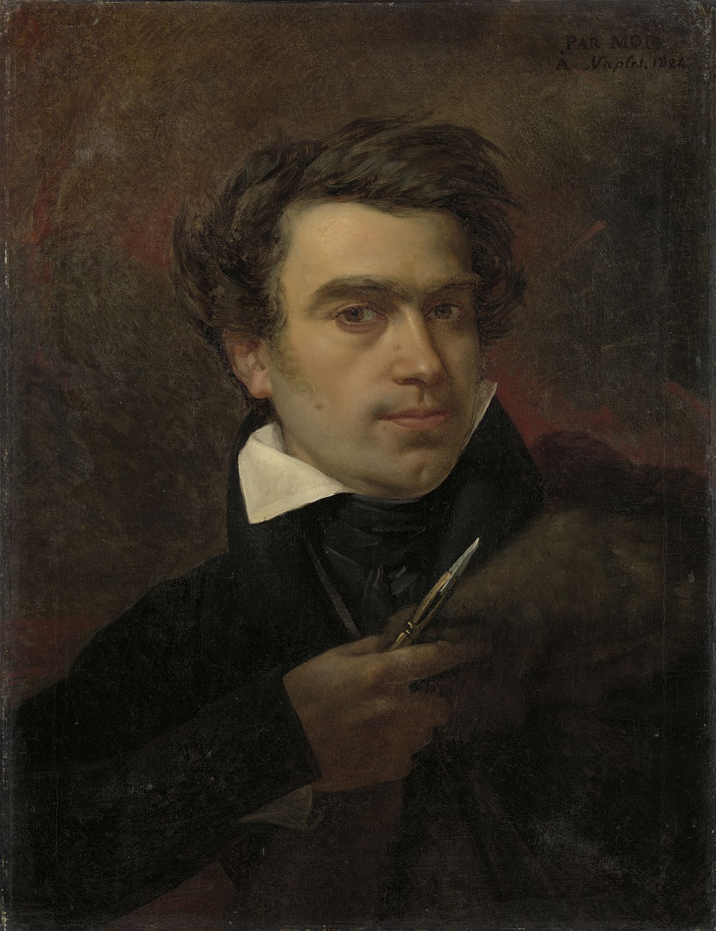 Self Portrait by Pierre van Hanselaere