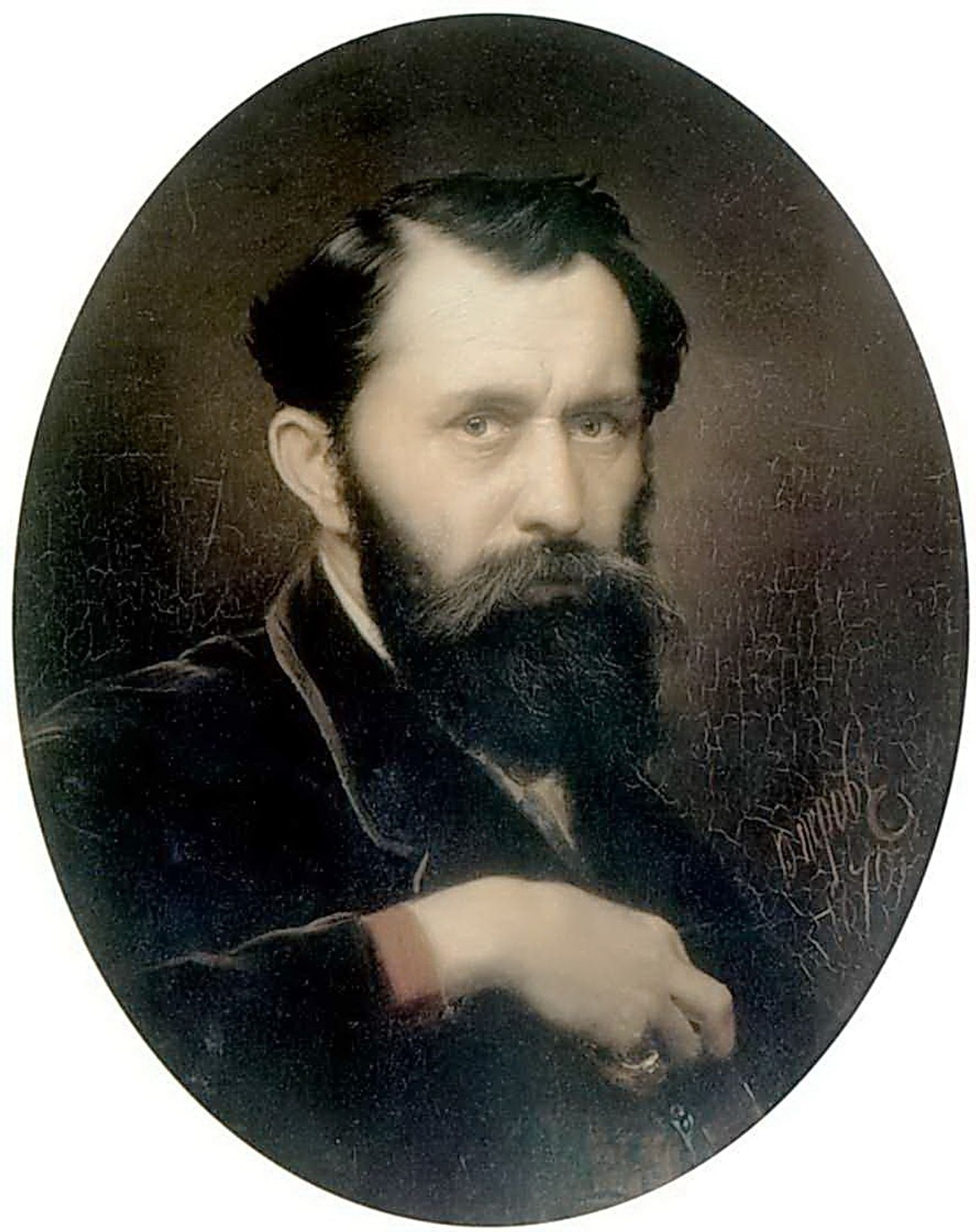 Self-portrait by Vasily Perov