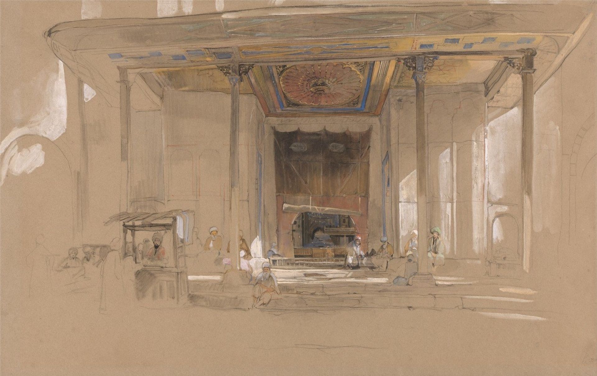 Main Entrance of Great Mosque, by John Frederick Lewis