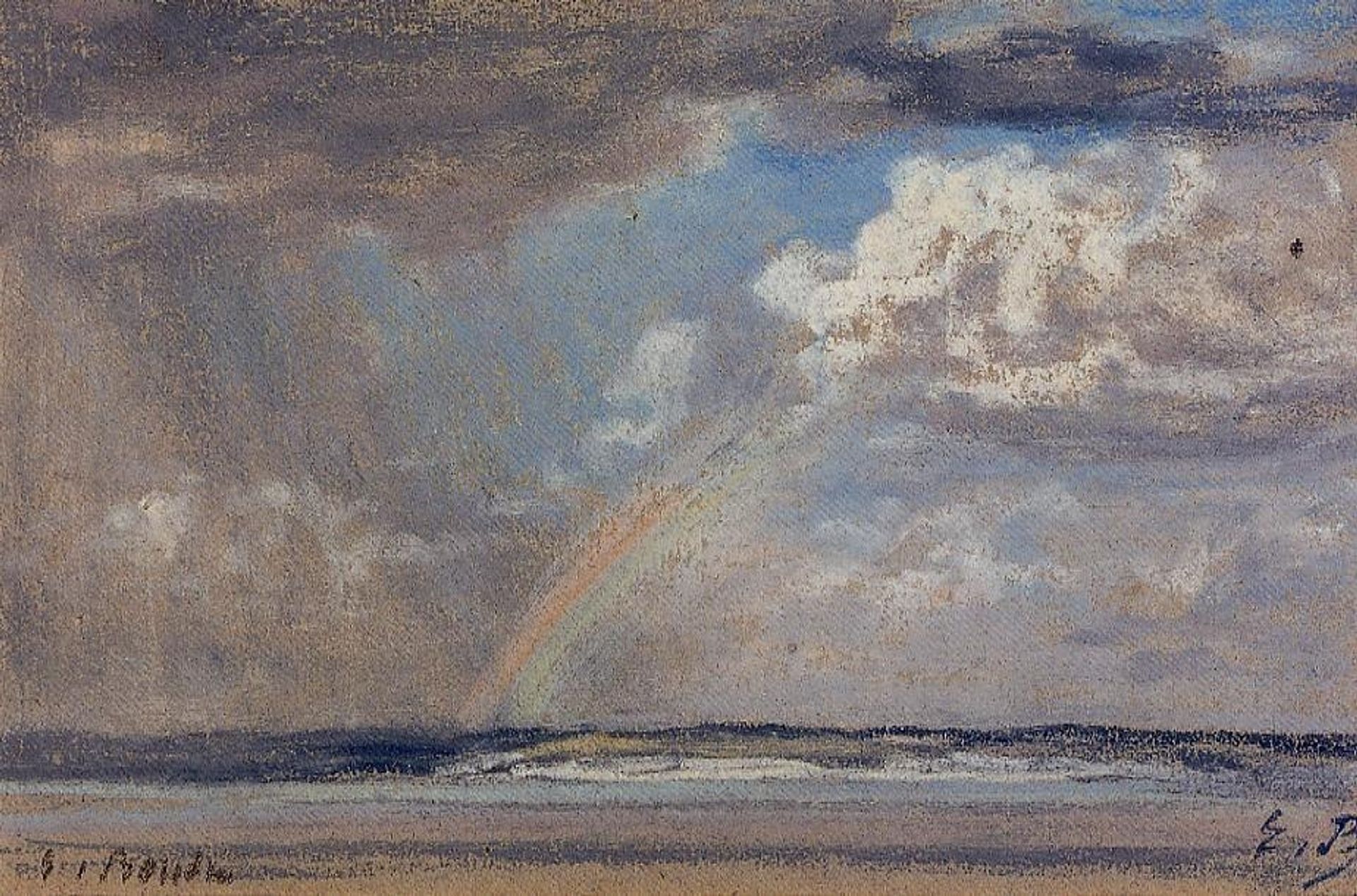 Norman Beach, Arcenciel by Eugène Boudin