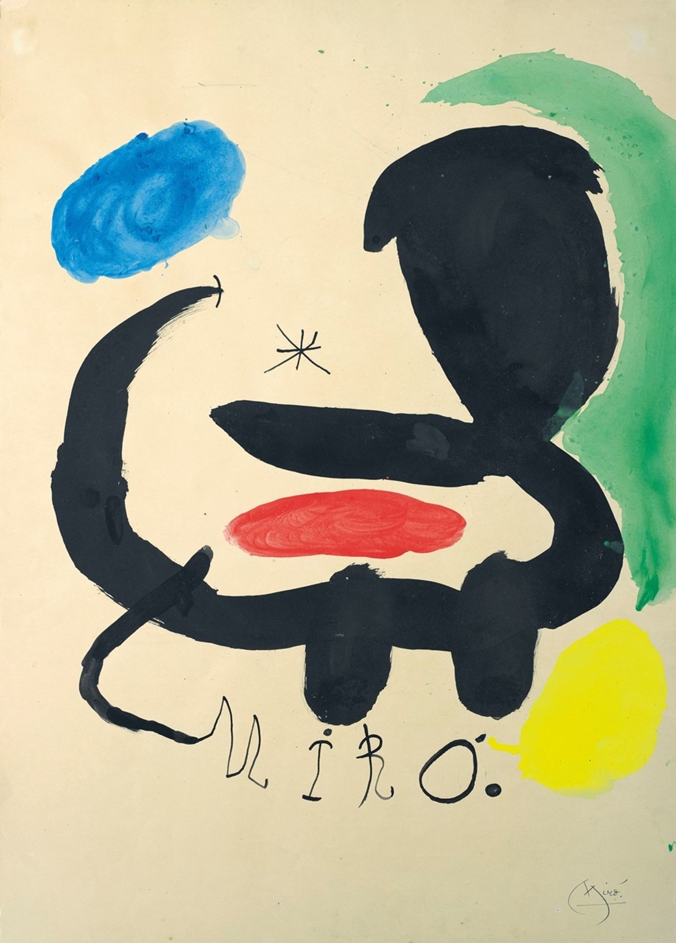 Composition by Joan Miró
