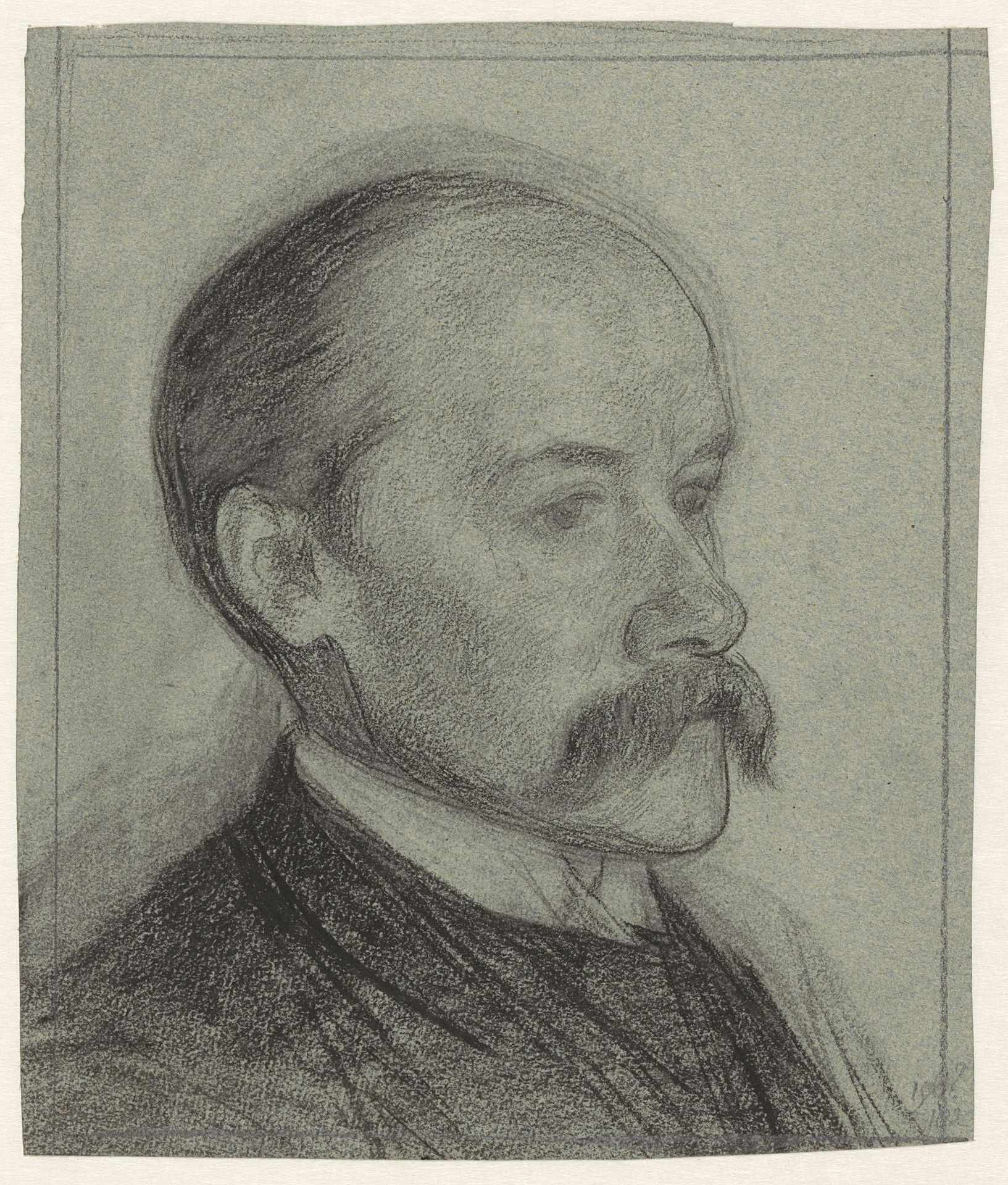 Portret van J.C. van Marken by Jan Veth