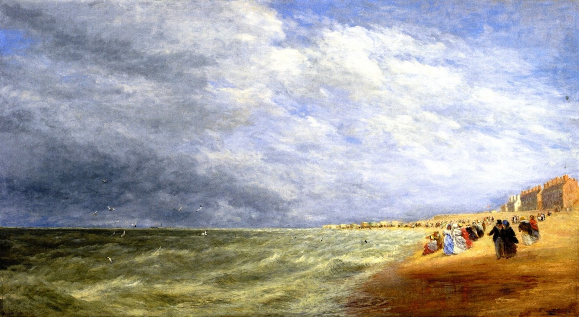 Rhyl Sands by David Cox