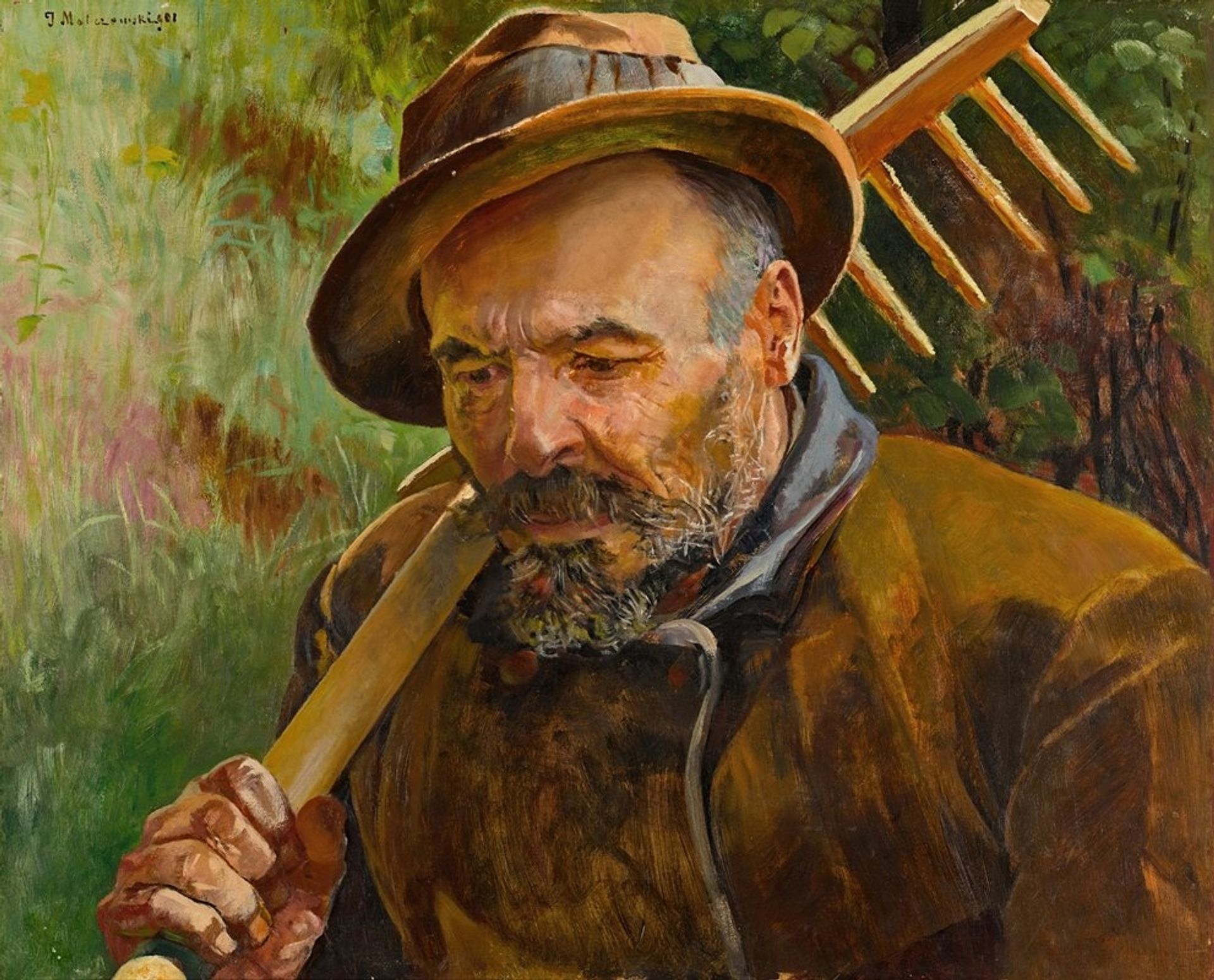 Returning from the Fields by Jacek Malczewski