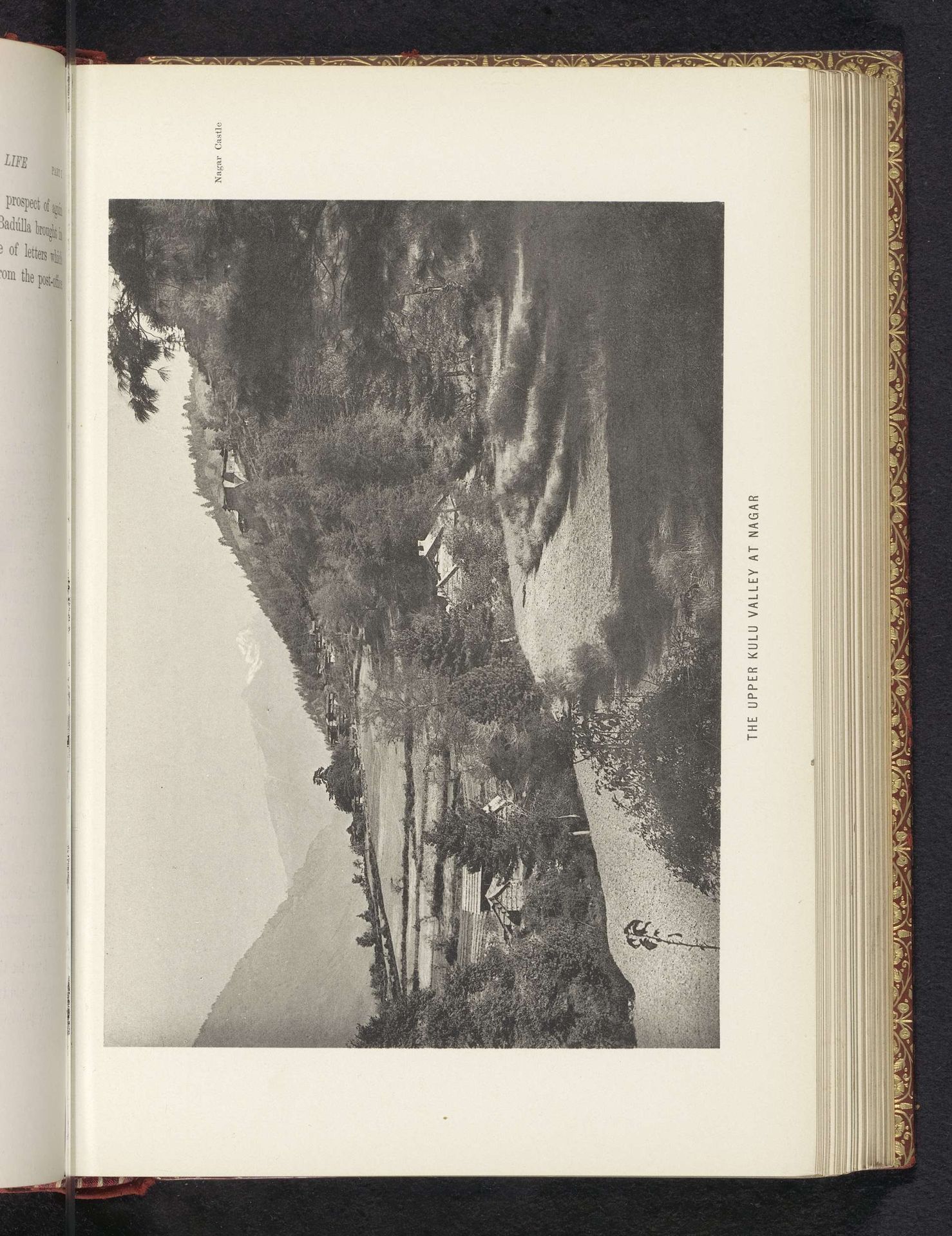 The upper Kulu Valley at Nagar by Frederick Saint John Gore