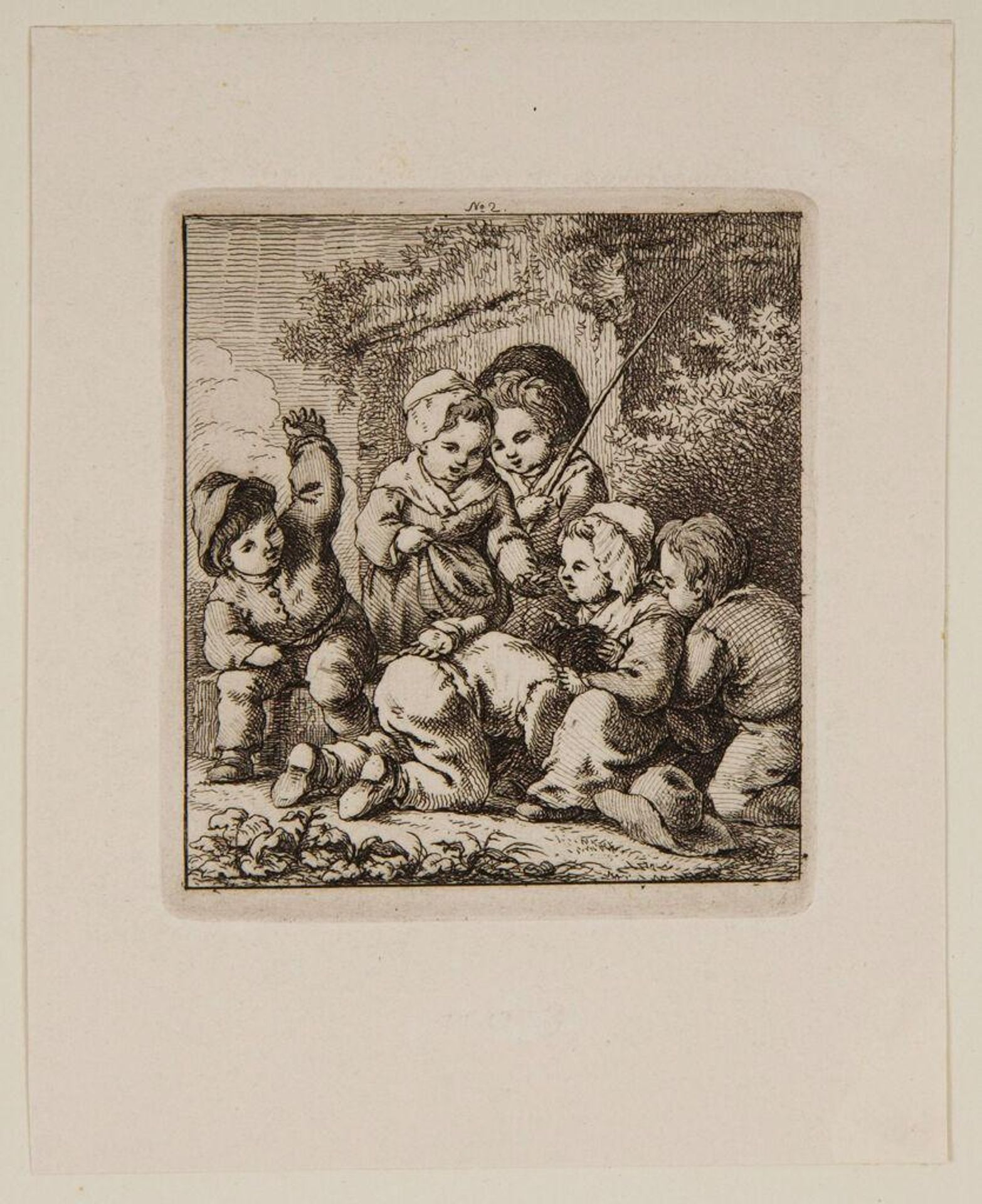 Six Children by Ferdinand Kobell