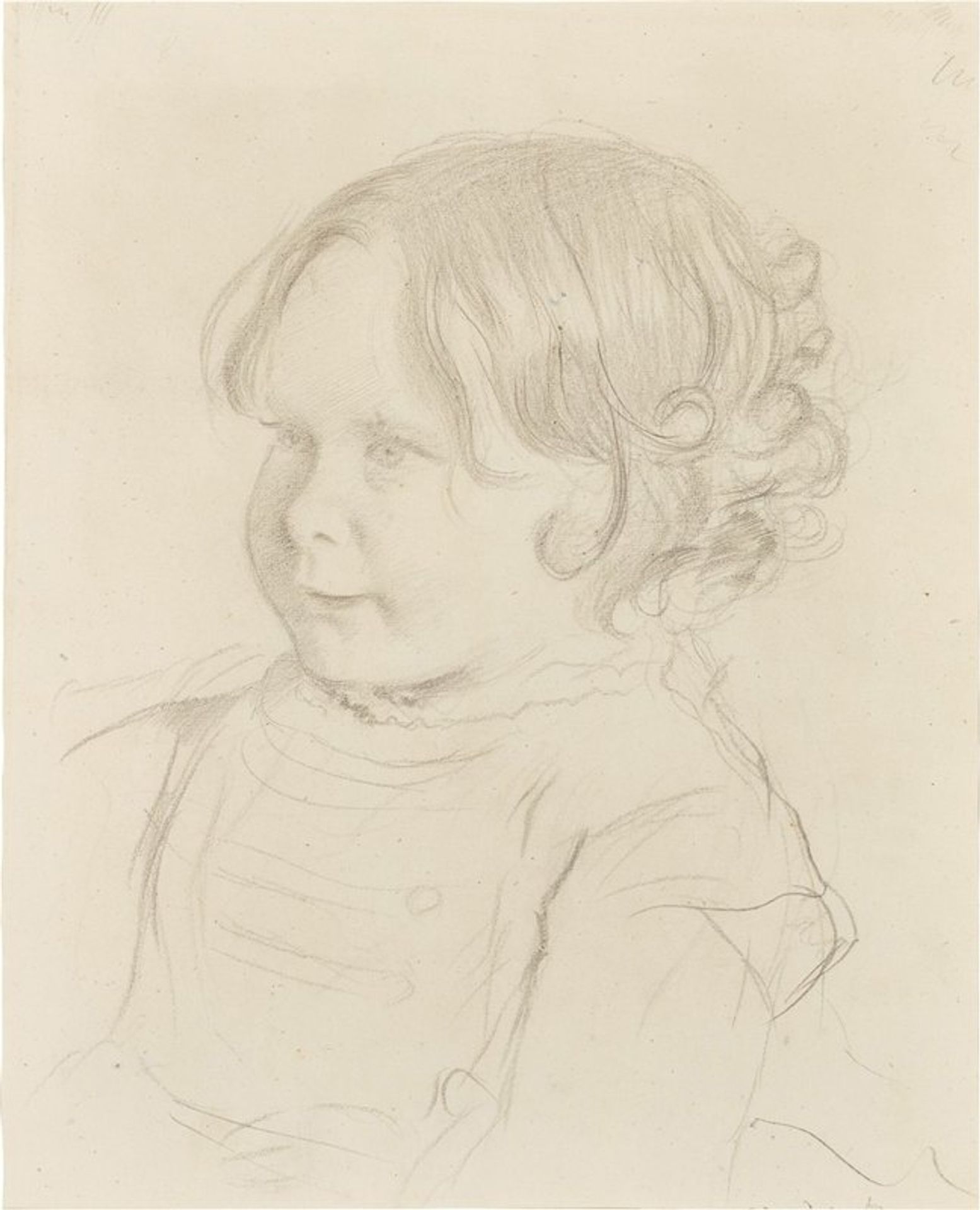 Portrait of Célestine Fèvre by Edgar Degas