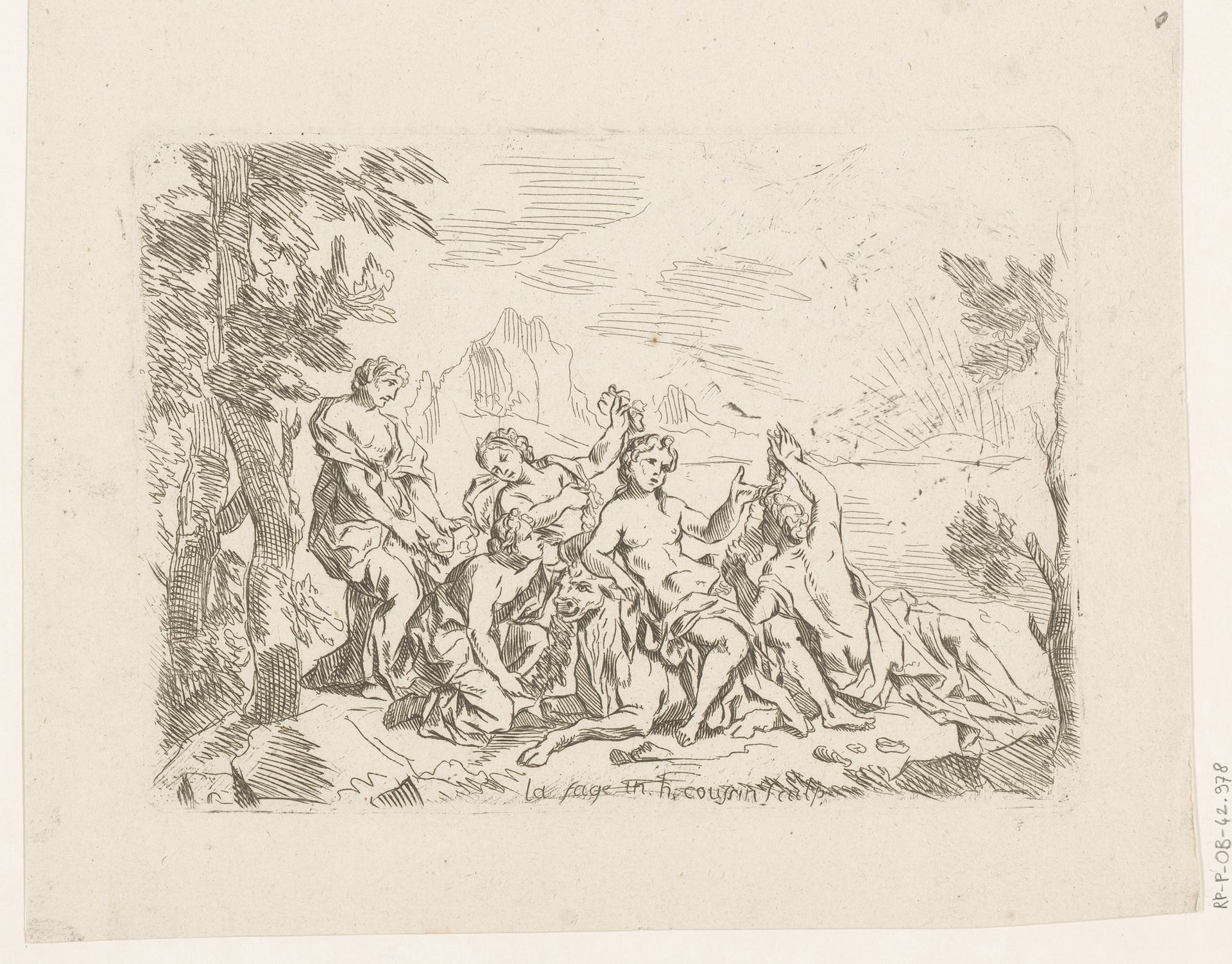 Europa en de stier en Maria ten hemelopneming by Honoré Coussin
