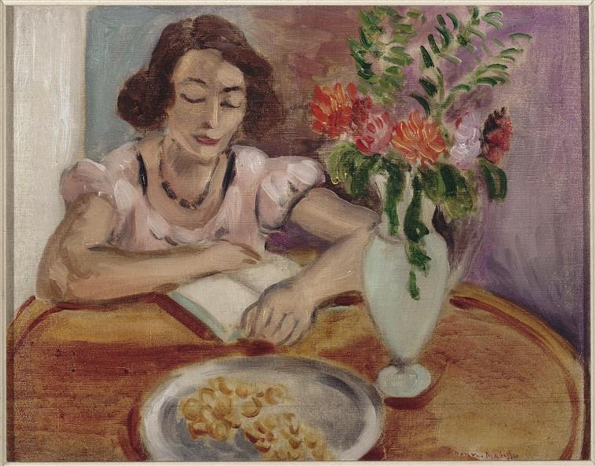 Reading girl by Henri Matisse