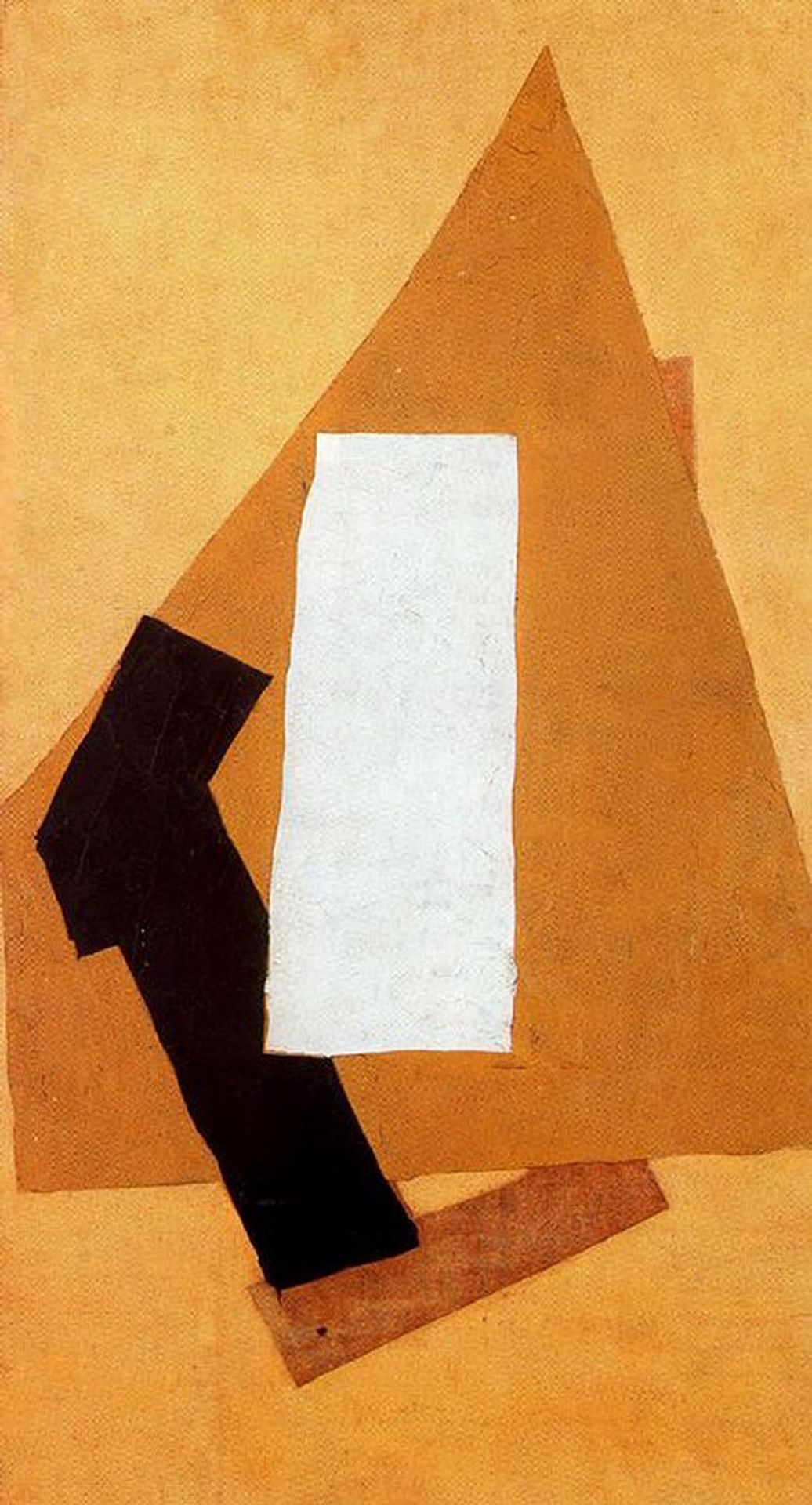 Geometrical Composition: The Guitar by Pablo Picasso