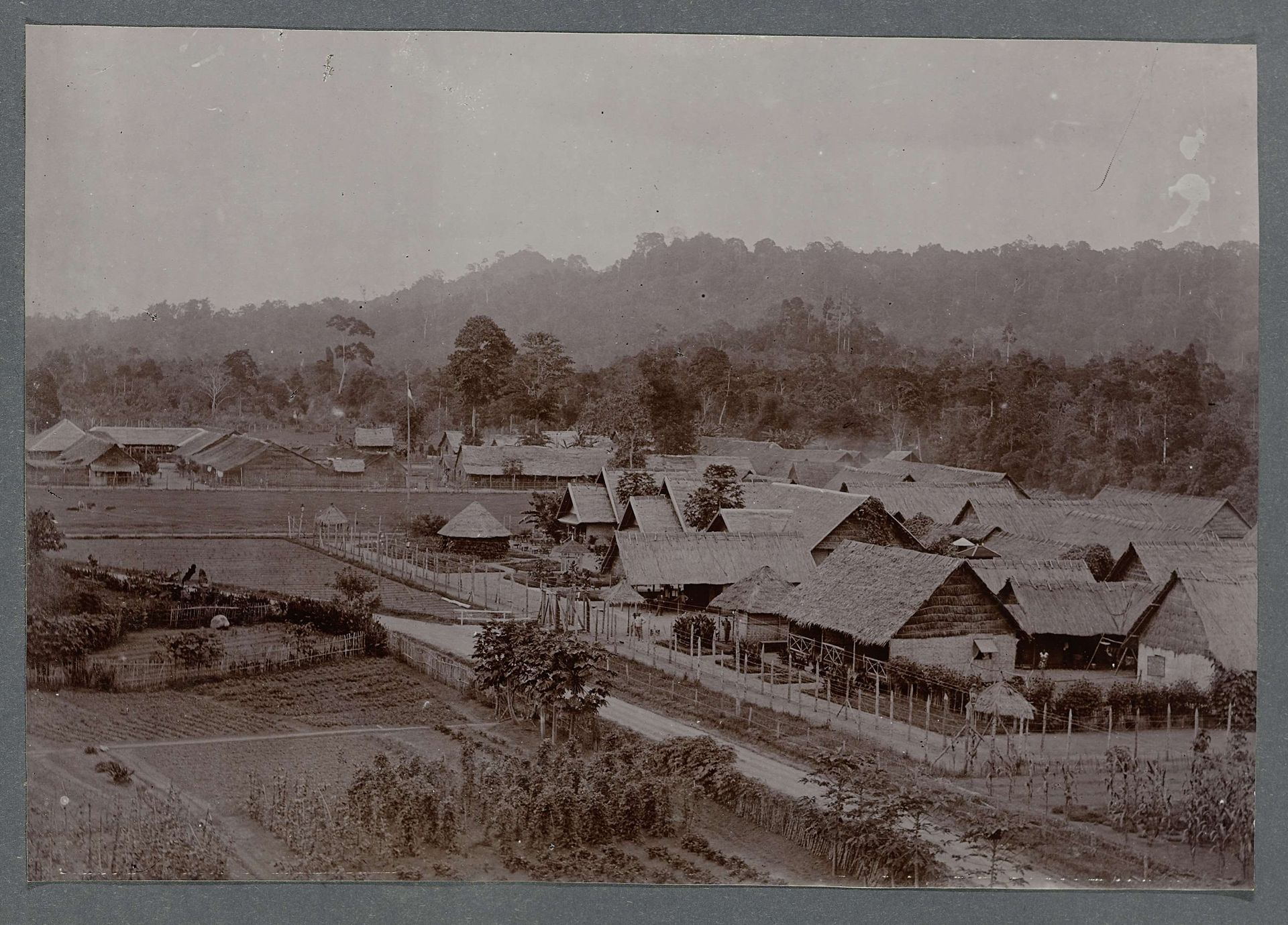 Camp at Krueng Seumpo by Anonymous