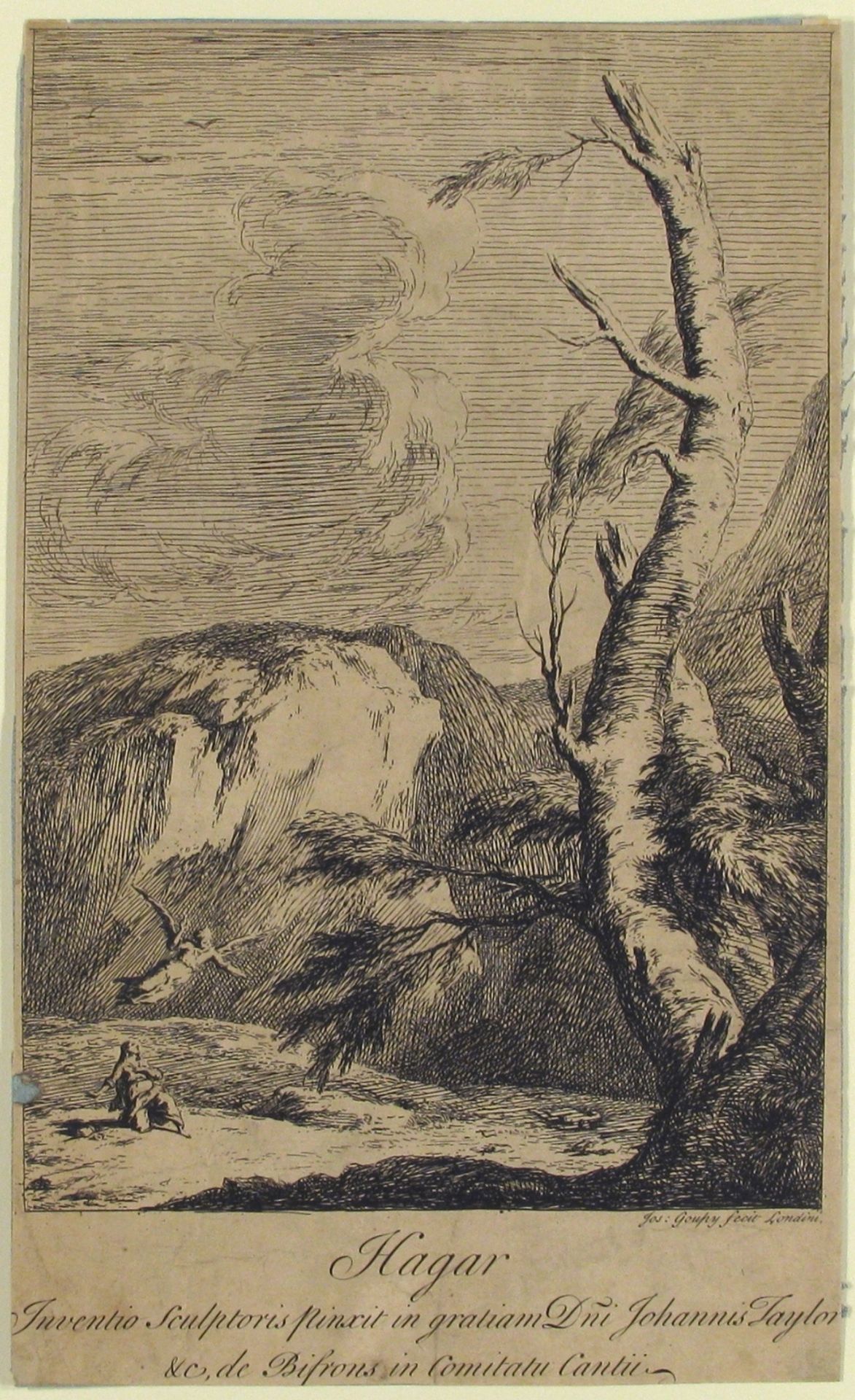Hagar by Joseph Goupy