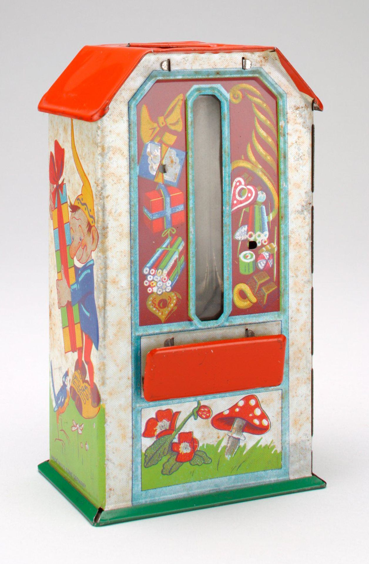 -Elf House- (vending) mechanical bank by Anonymous