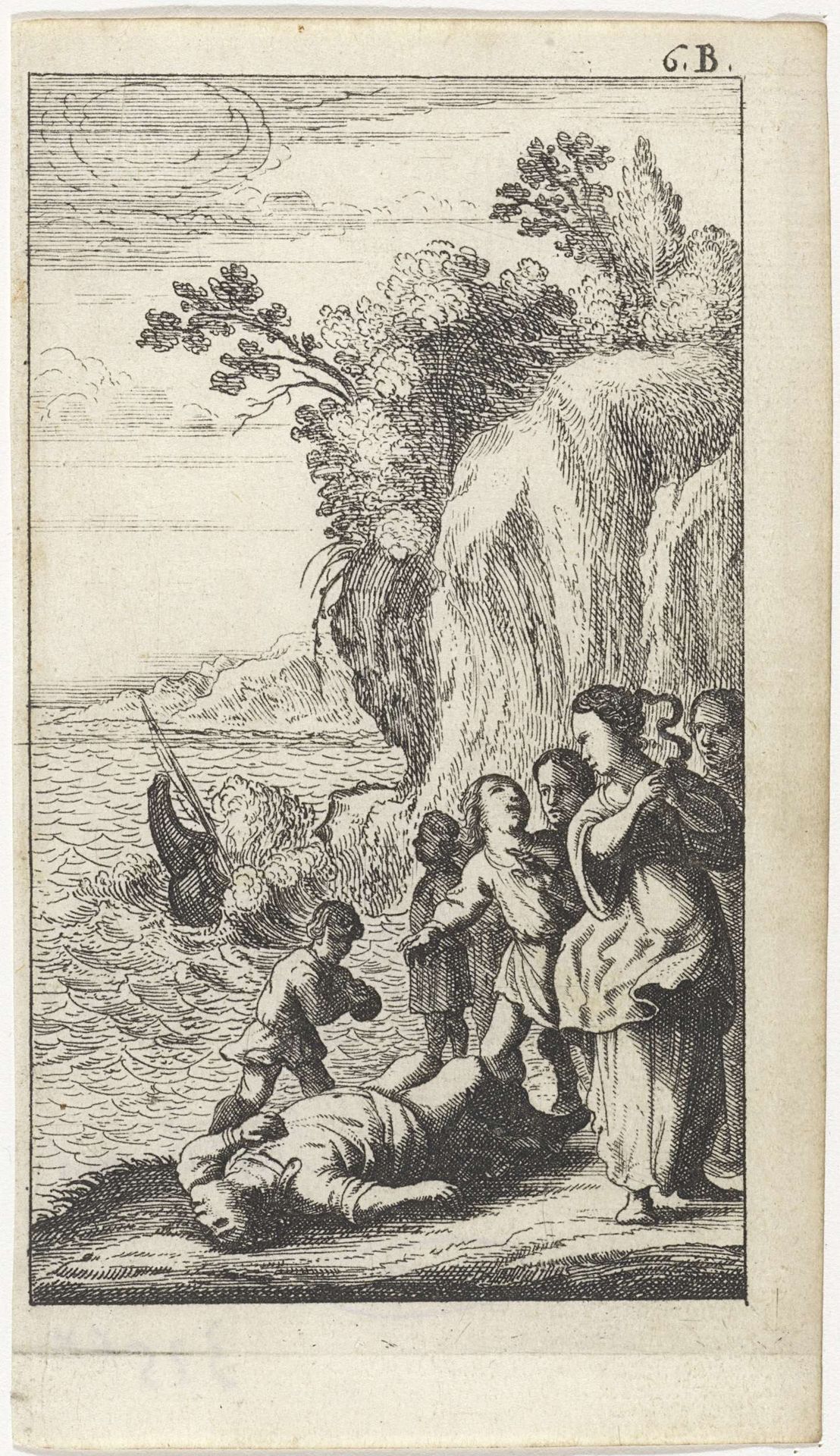 Vrouwelijk gezelschap in een berceau by Abraham Dircksz. Santvoort