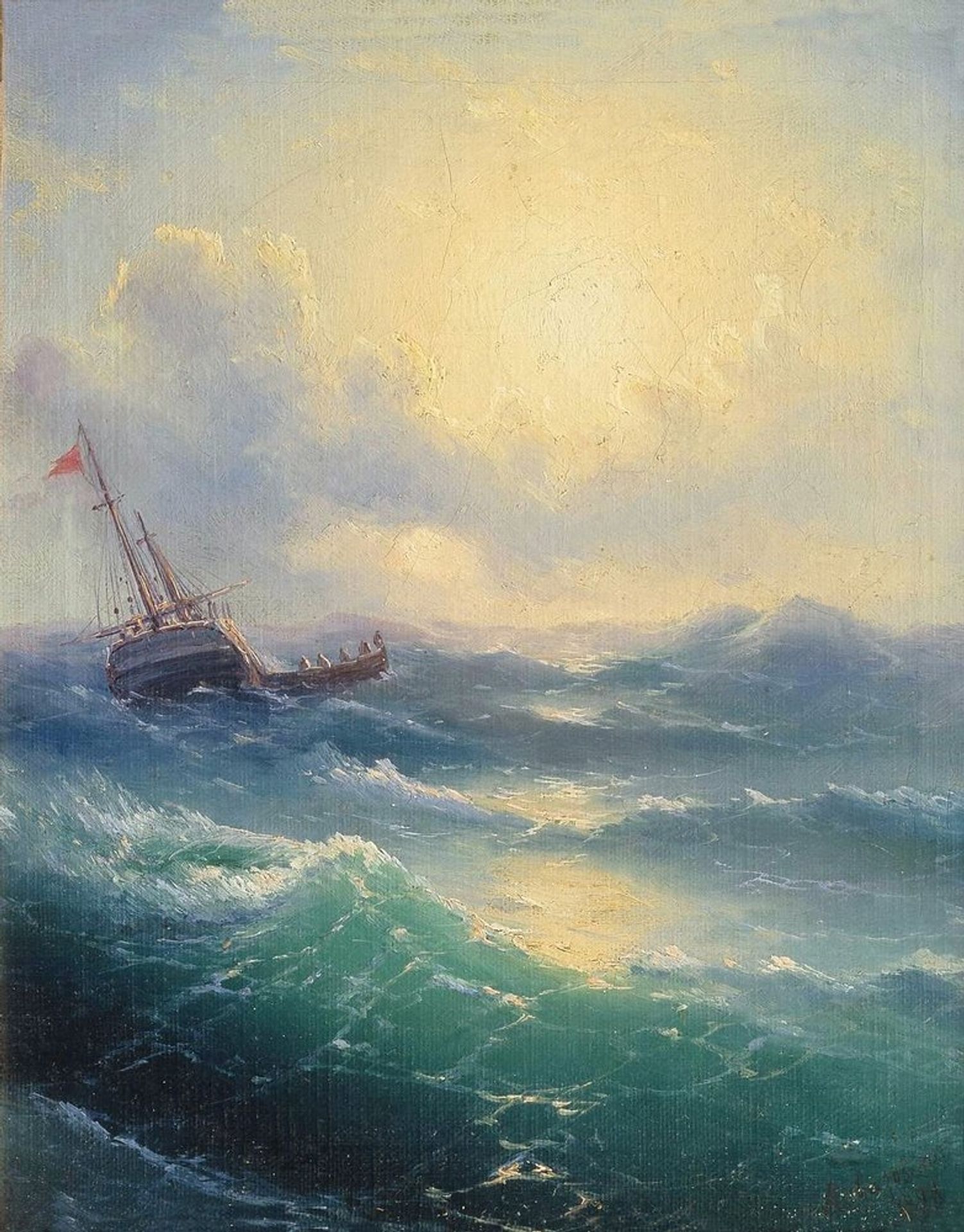 Sea - Ivan Konstantinovich Aivazovsky | Artera | AskArtera