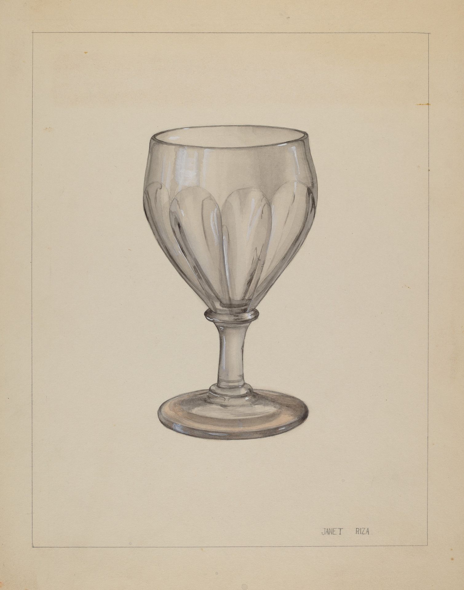 Goblet by Janet Riza