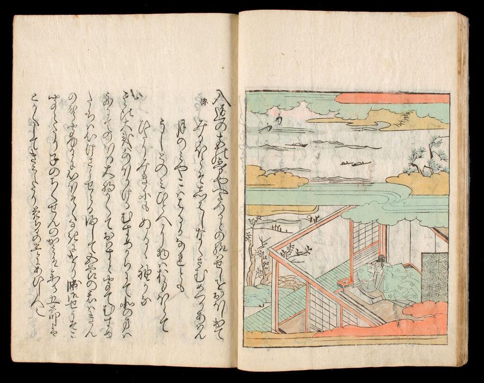 The "Tale of Genji" (Genji monogatari) in Ten Volumes (JÅ«jo Genji), vol. 3 by Nonoguchi RyÅ«ho