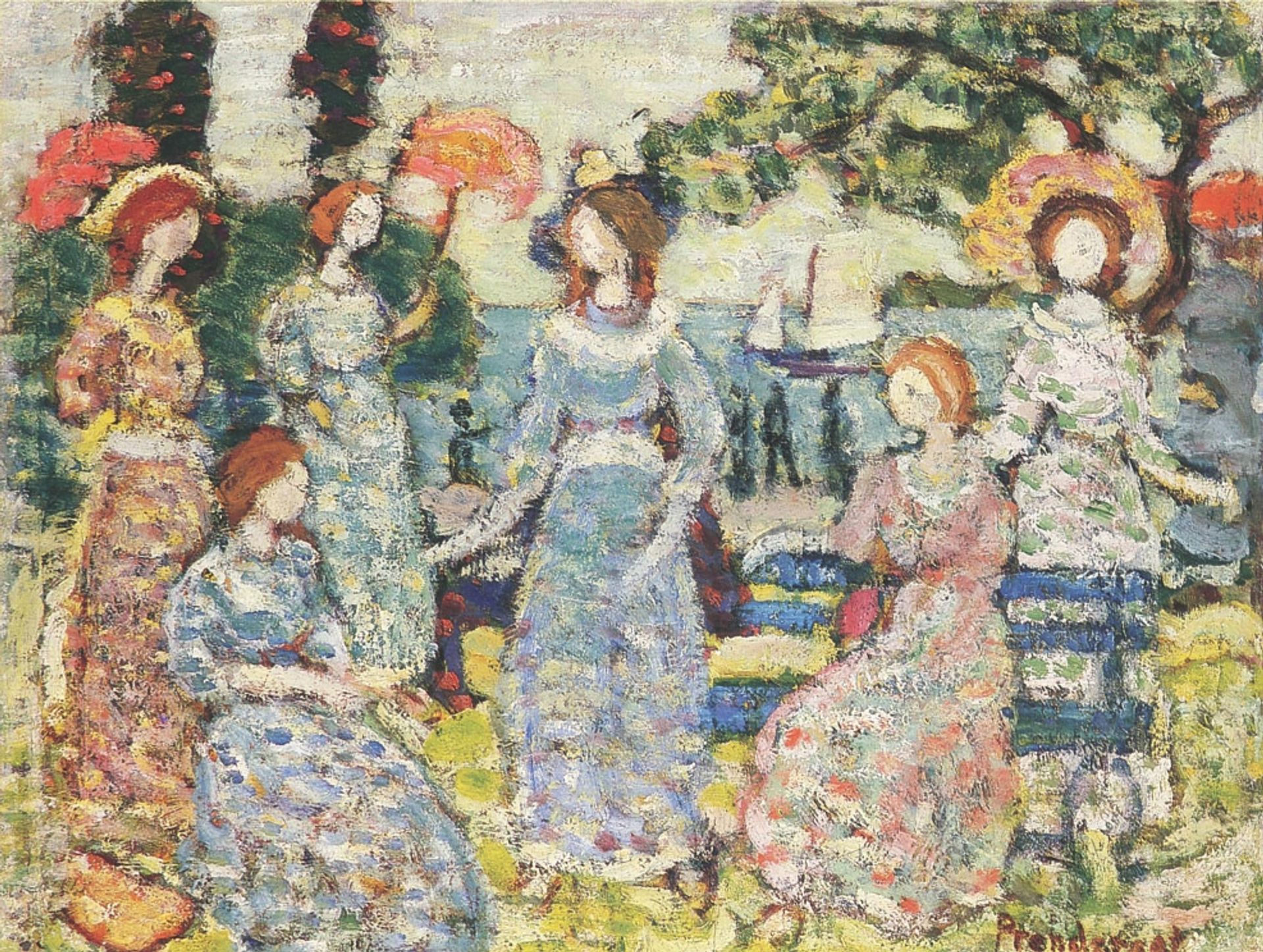 The Grove by Maurice Prendergast
