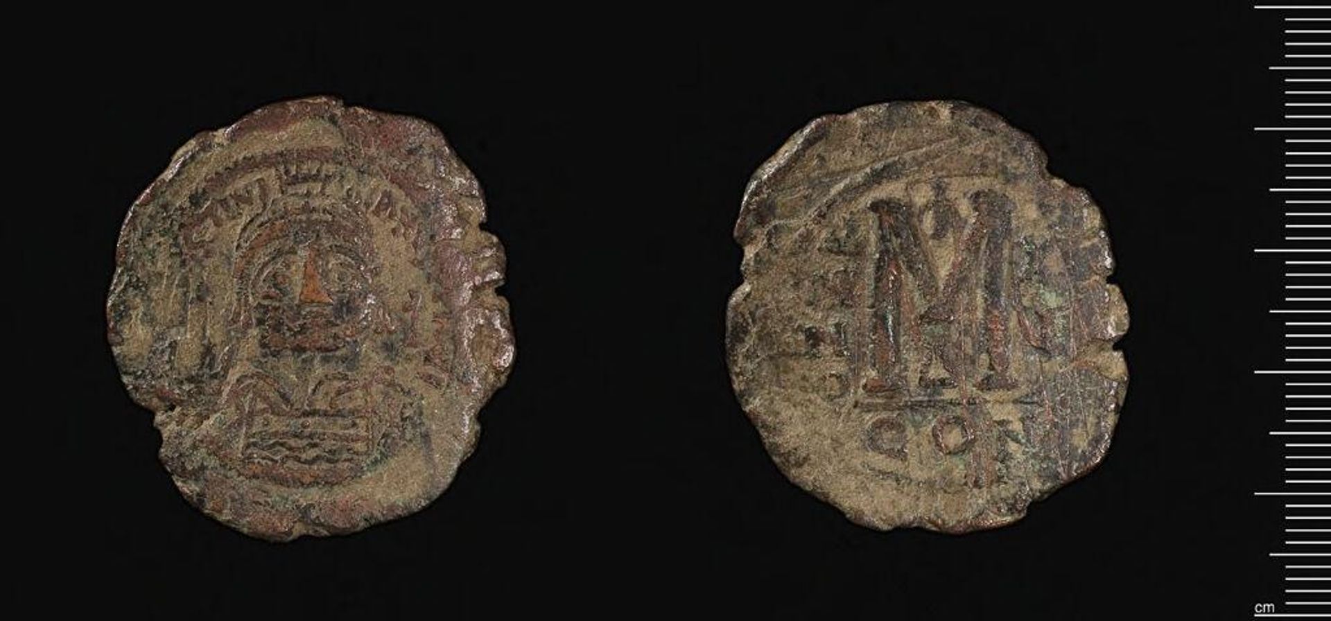 Coin of Justinian I by Justinian I