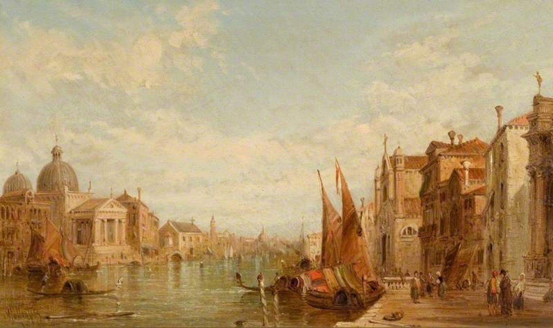 The Grand Canal, Venice by Alfred Pollentine