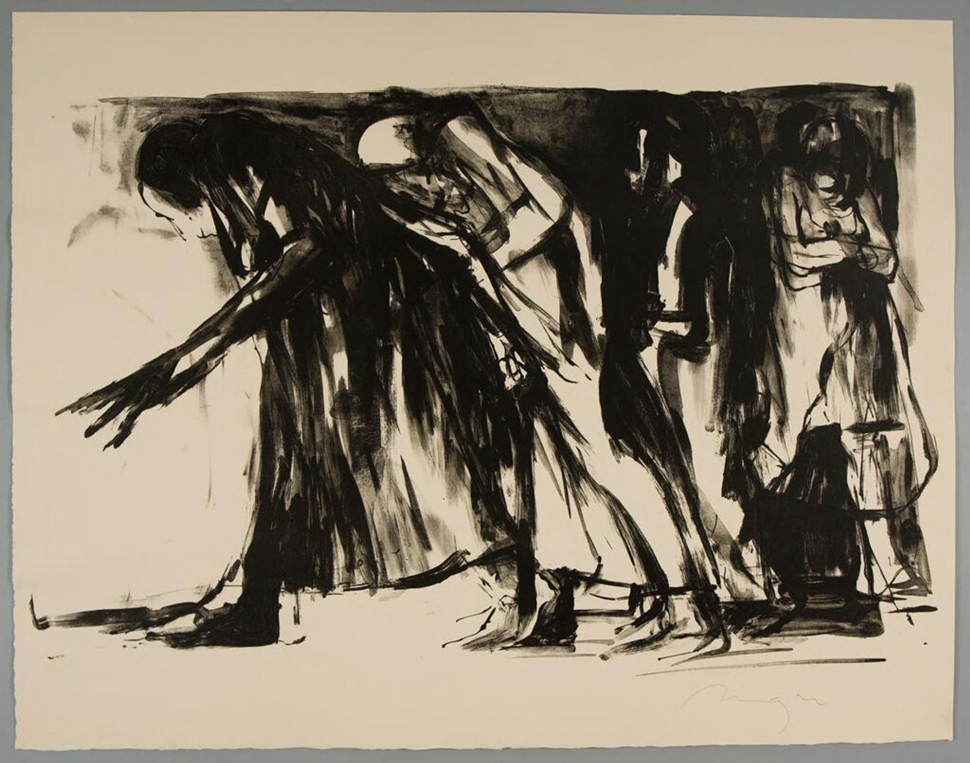 This Trip Has Walls, Plate V by Michael Mazur