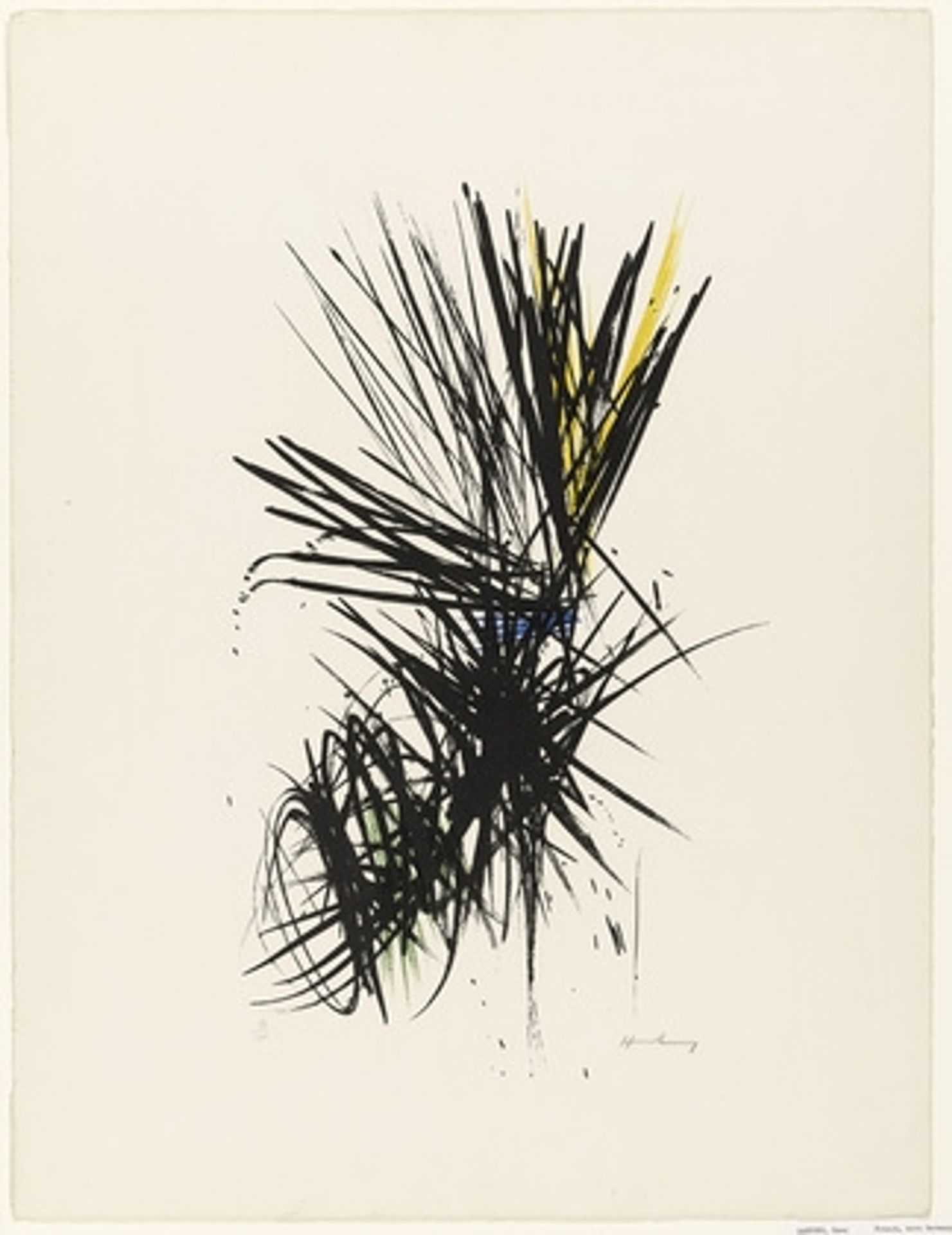 Untitled (L 12) by Hans Hartung
