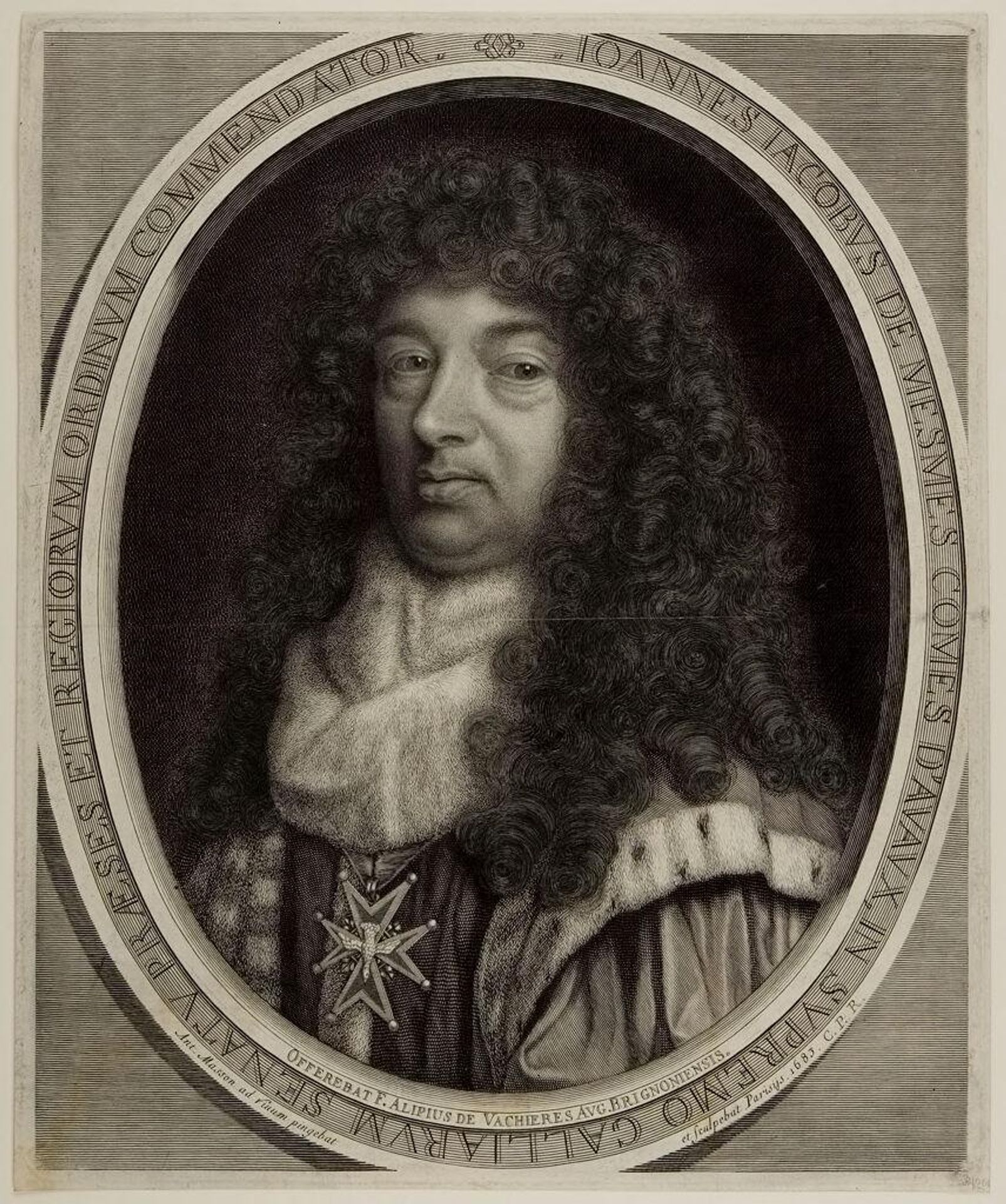 Jean-Jacques de Mesmes, Comte d'Avaux by Antoine Masson