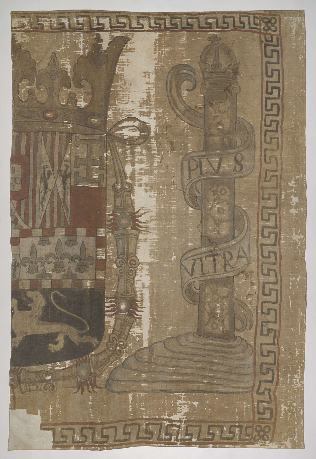 Fragment of a Ship Flag by Anonymous
