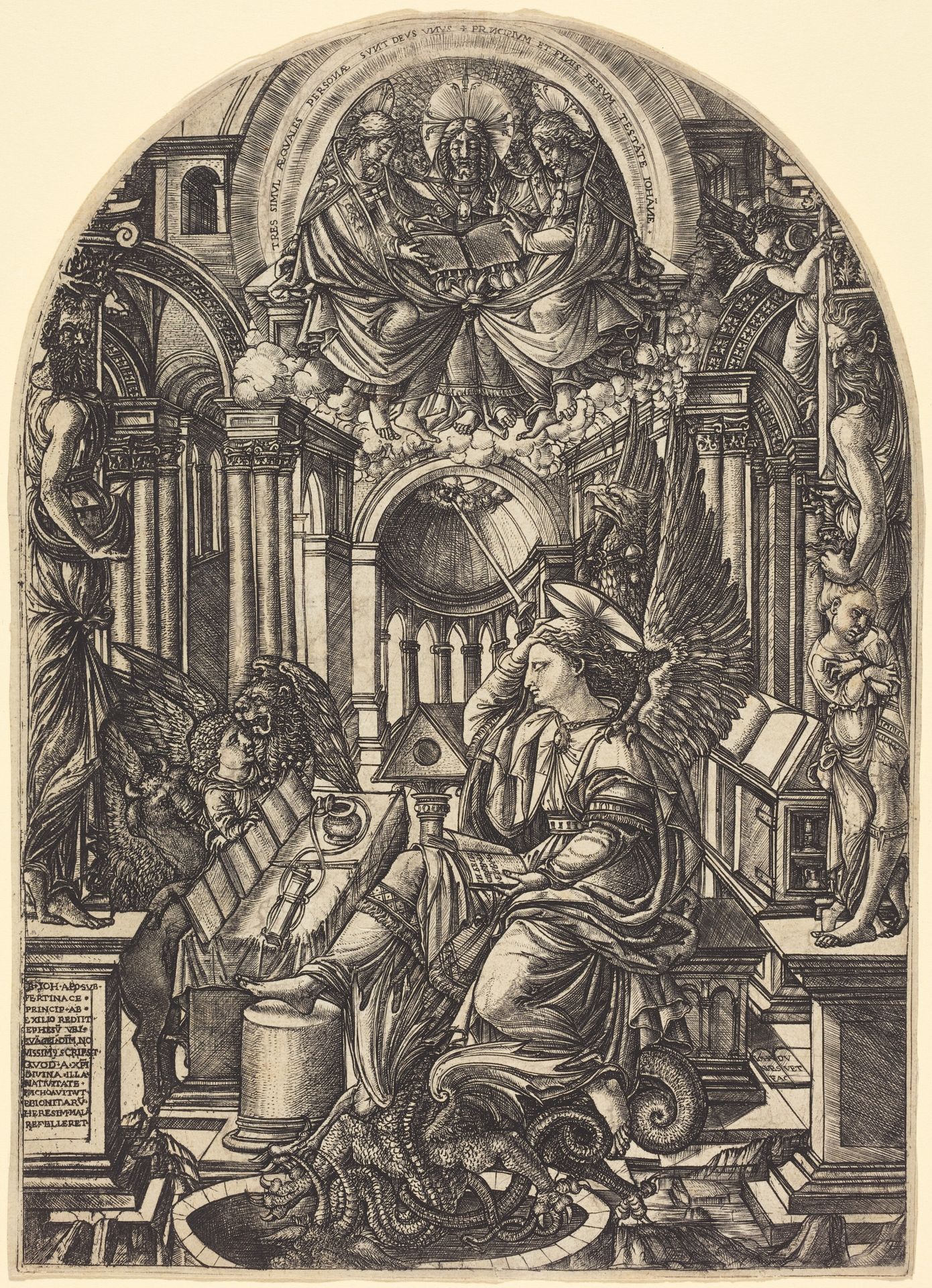 The Revelation of Saint John the Evangelist by Jean Duvet