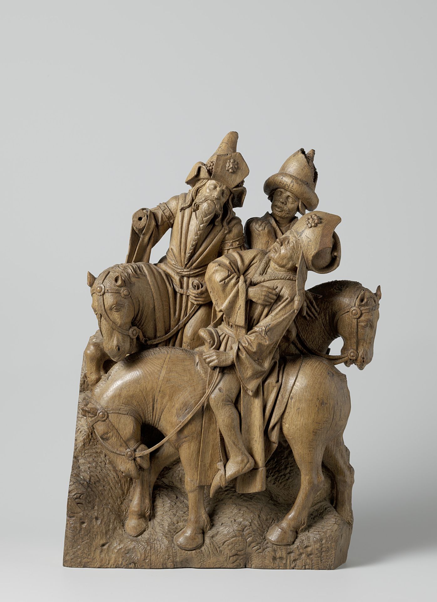 Three Horsemen from a Calvary by Adriaen van Wesel