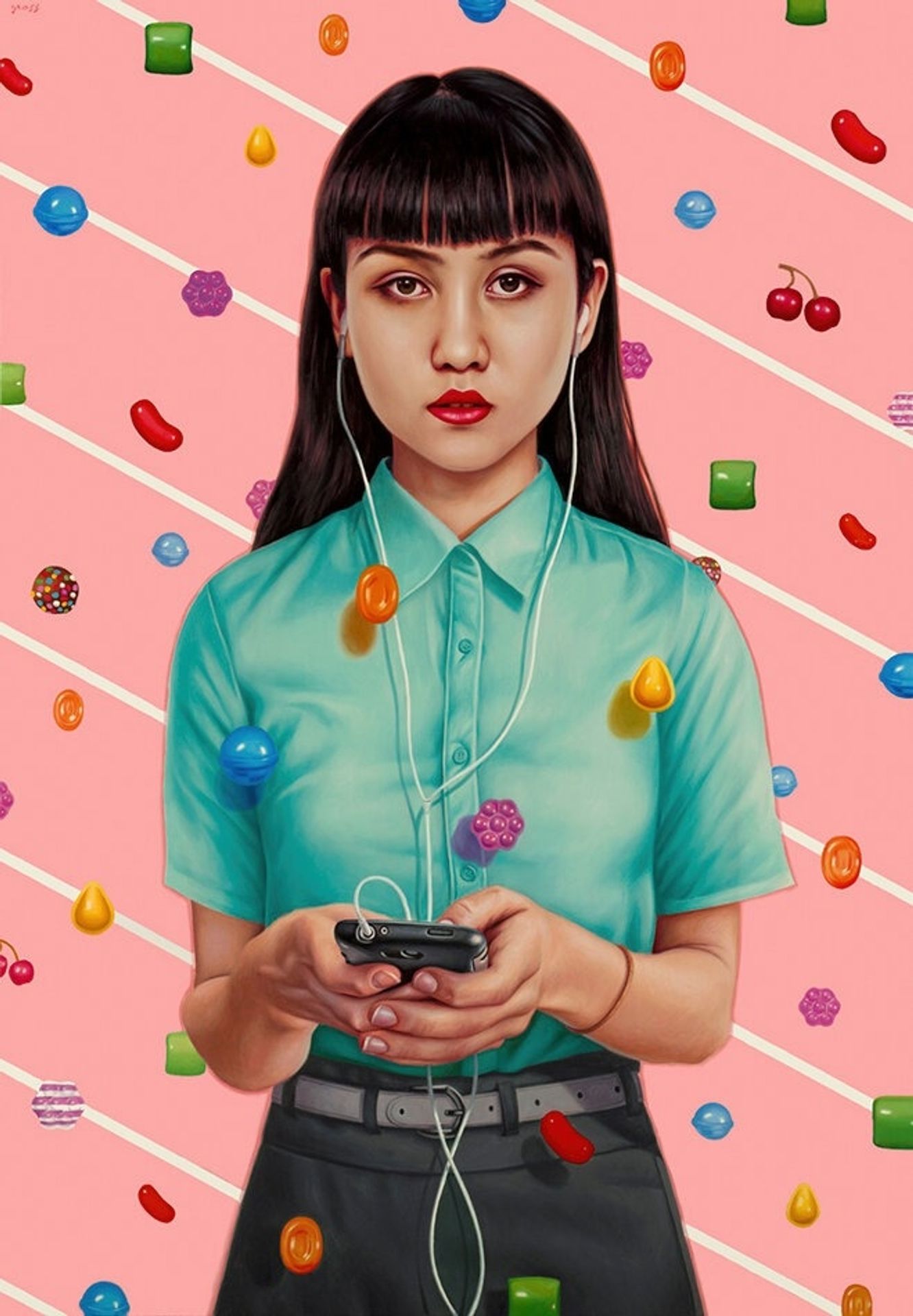 Candy Crush by Alex Gross