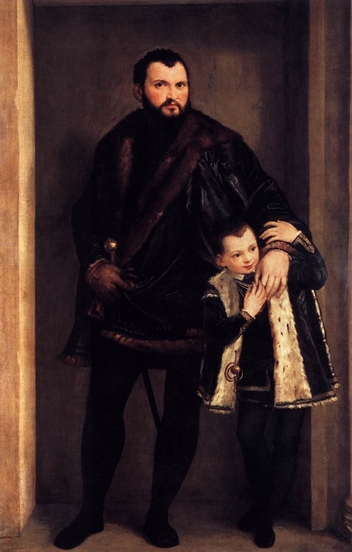 Iseppo and Adriano da Porto by Paolo Veronese