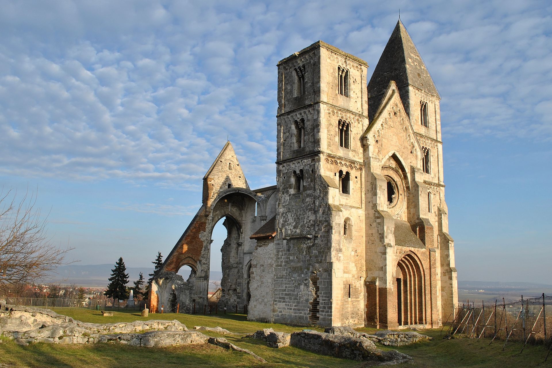 Zsámbék Premontre Monastery Church, Hungary by Romanesque Architecture