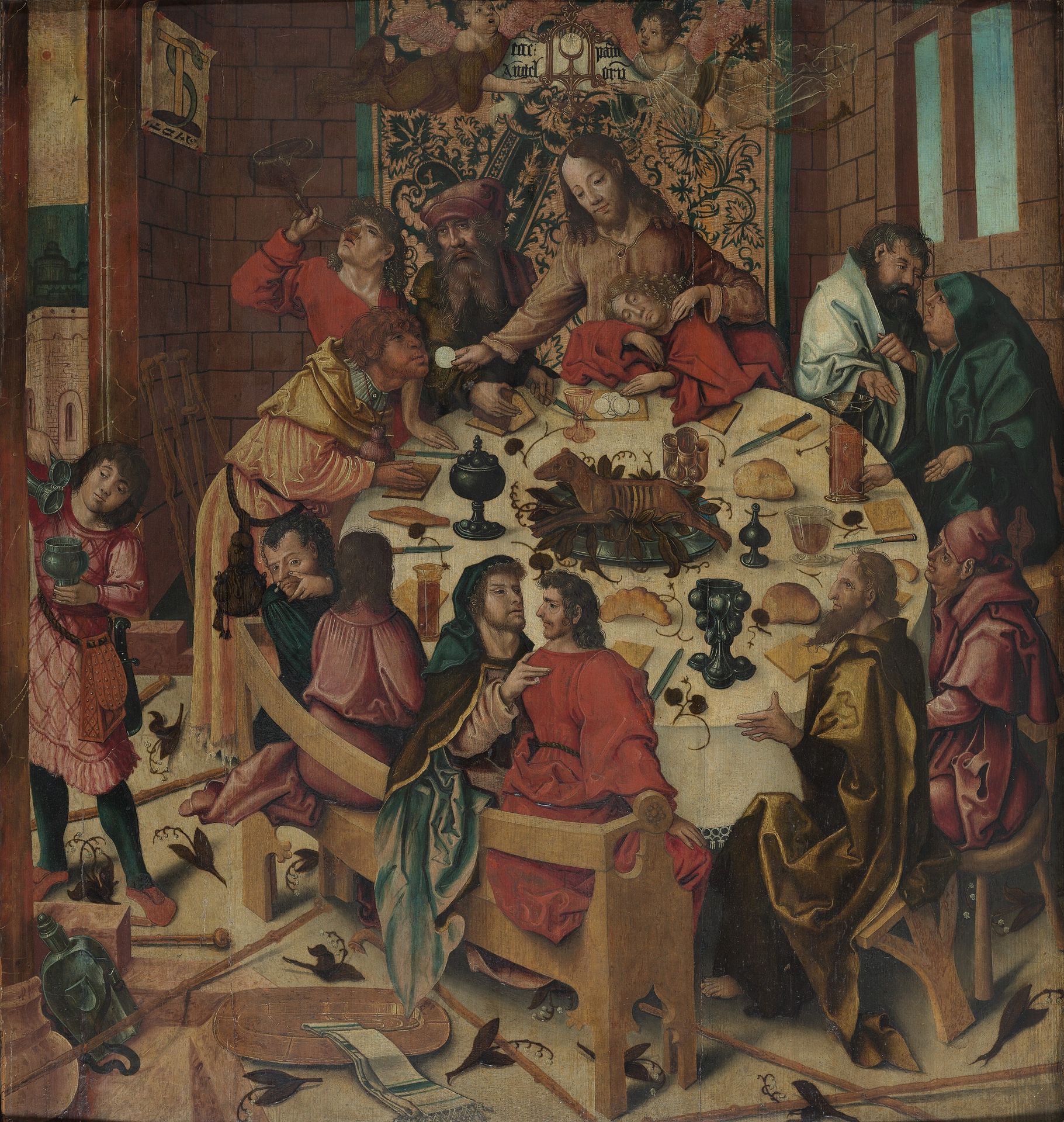 Het Laatste Avondmaal by Jerg Ratgeb