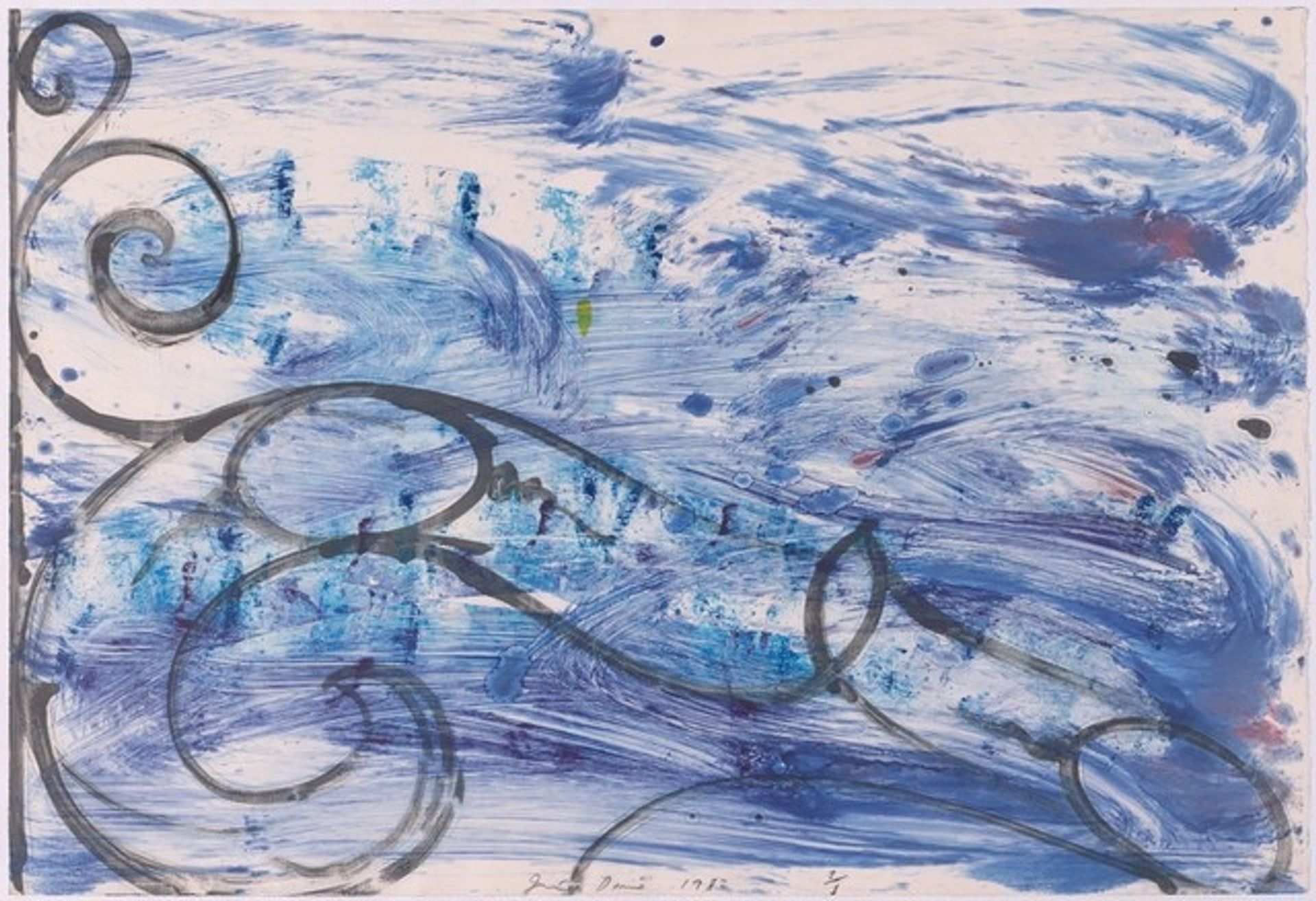 London Monotype XI (The Gate) by Jim Dine