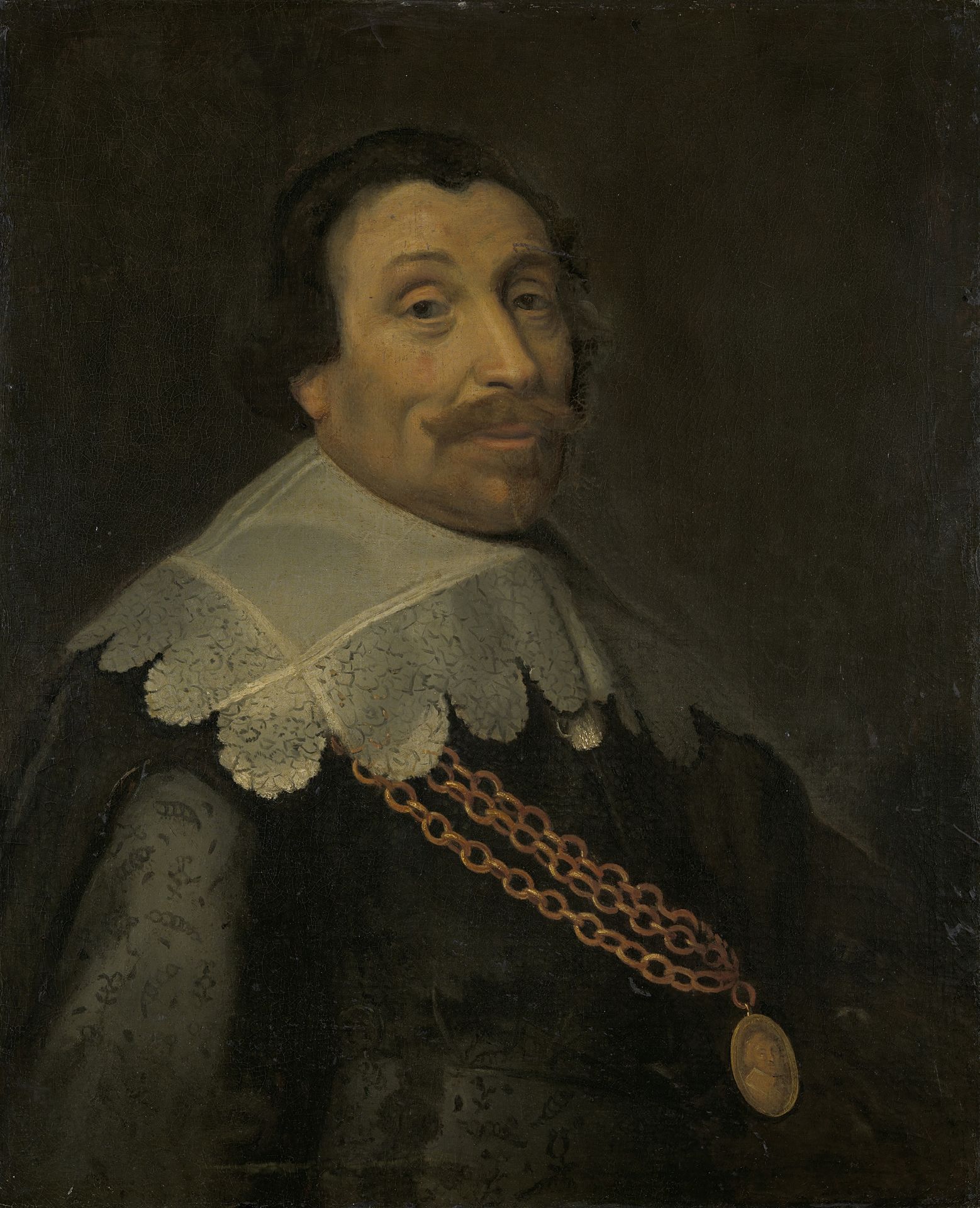 Portrait of Maerten Harpertsz Tromp (1597-1653) by Michiel Jansz. van Mierevelt