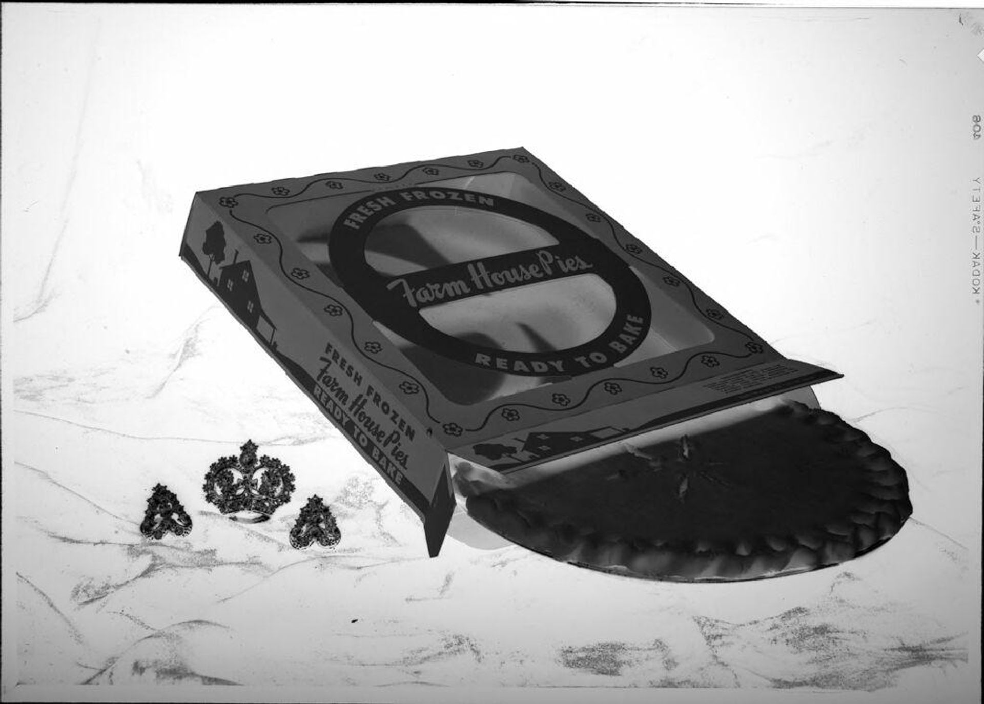 Untitled (frozen pie) by Robert Burian