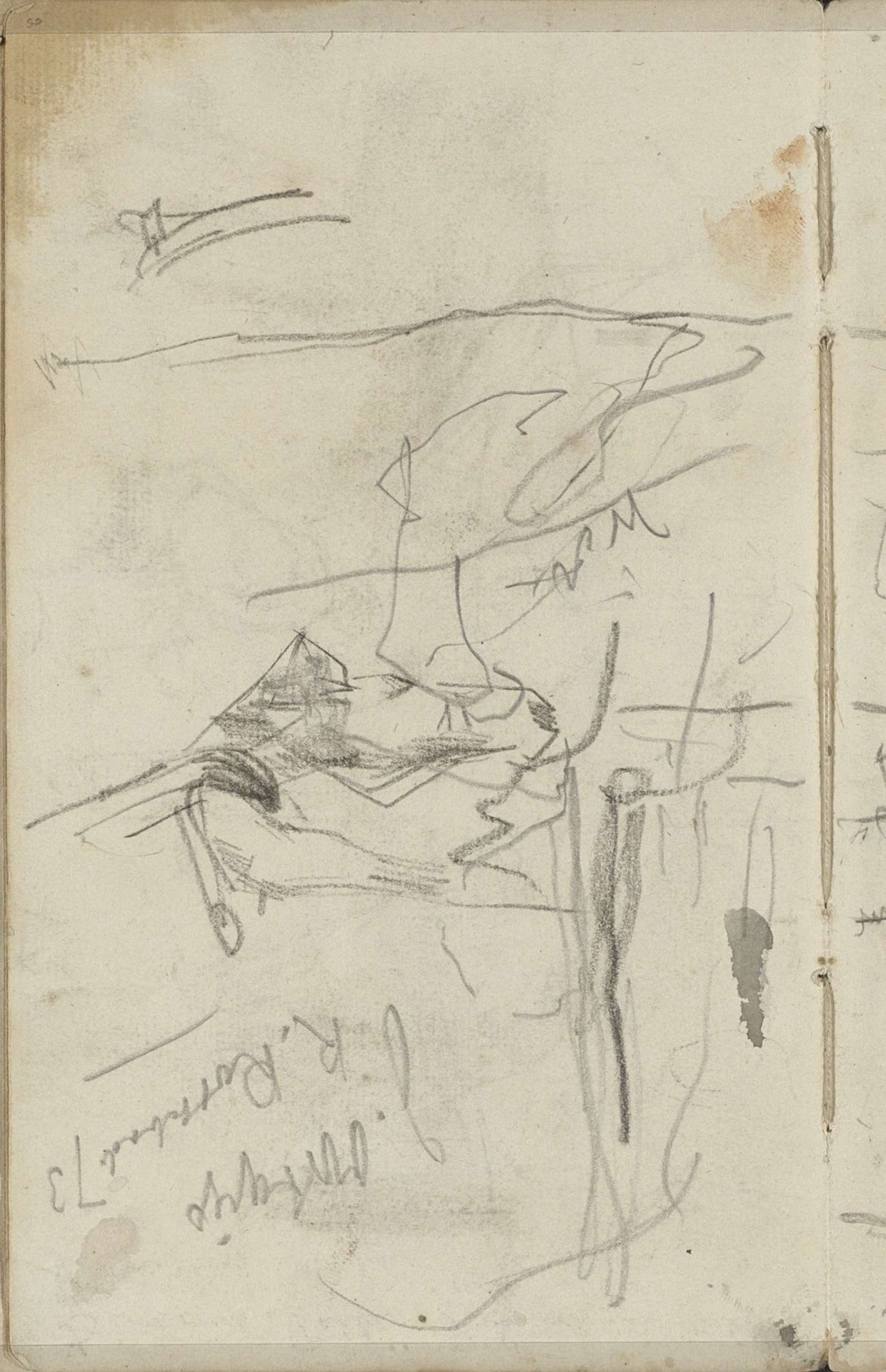 Paard by George Hendrik Breitner
