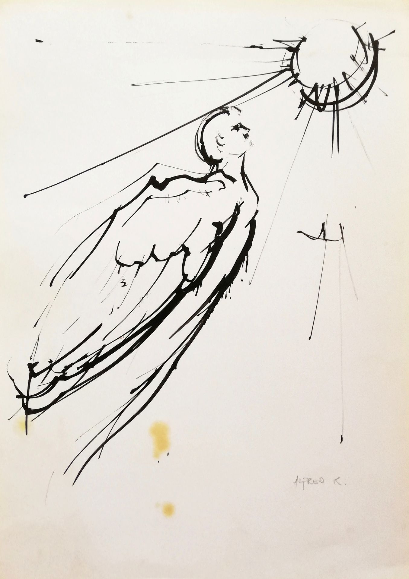 Icarus by Alfred Freddy Krupa