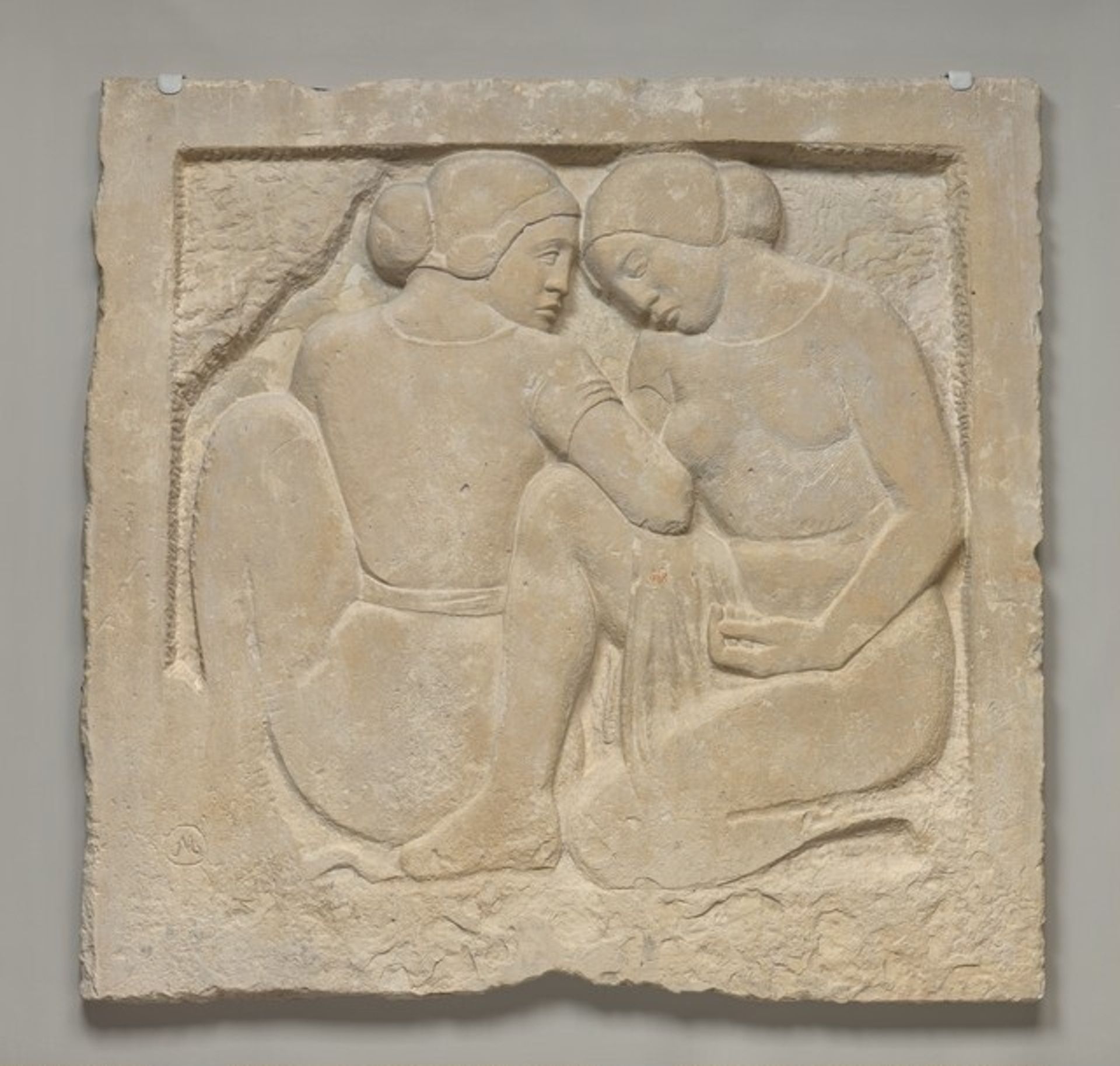Two Young Girls by Aristide Maillol