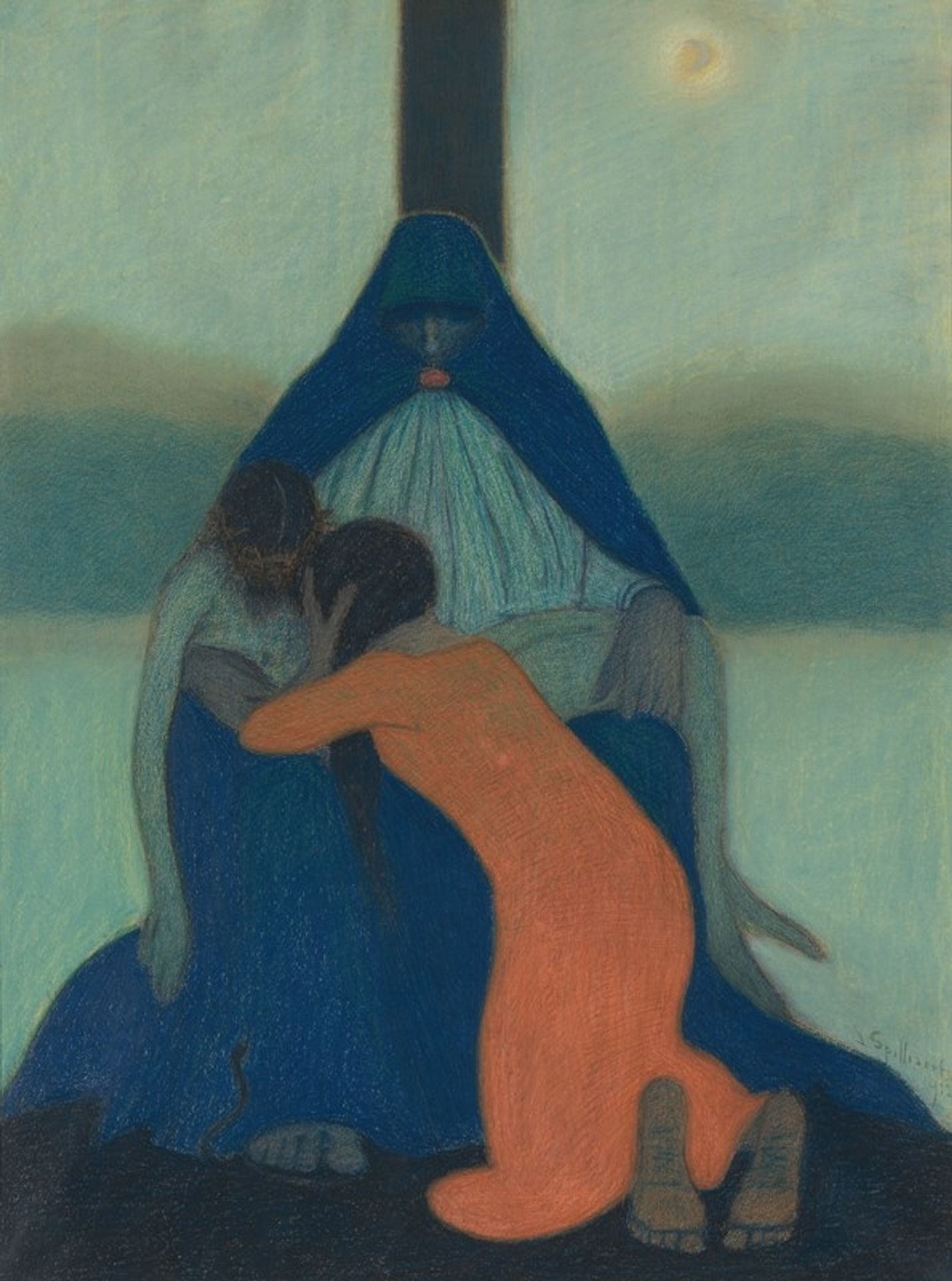 Piétà by Léon Spilliaert