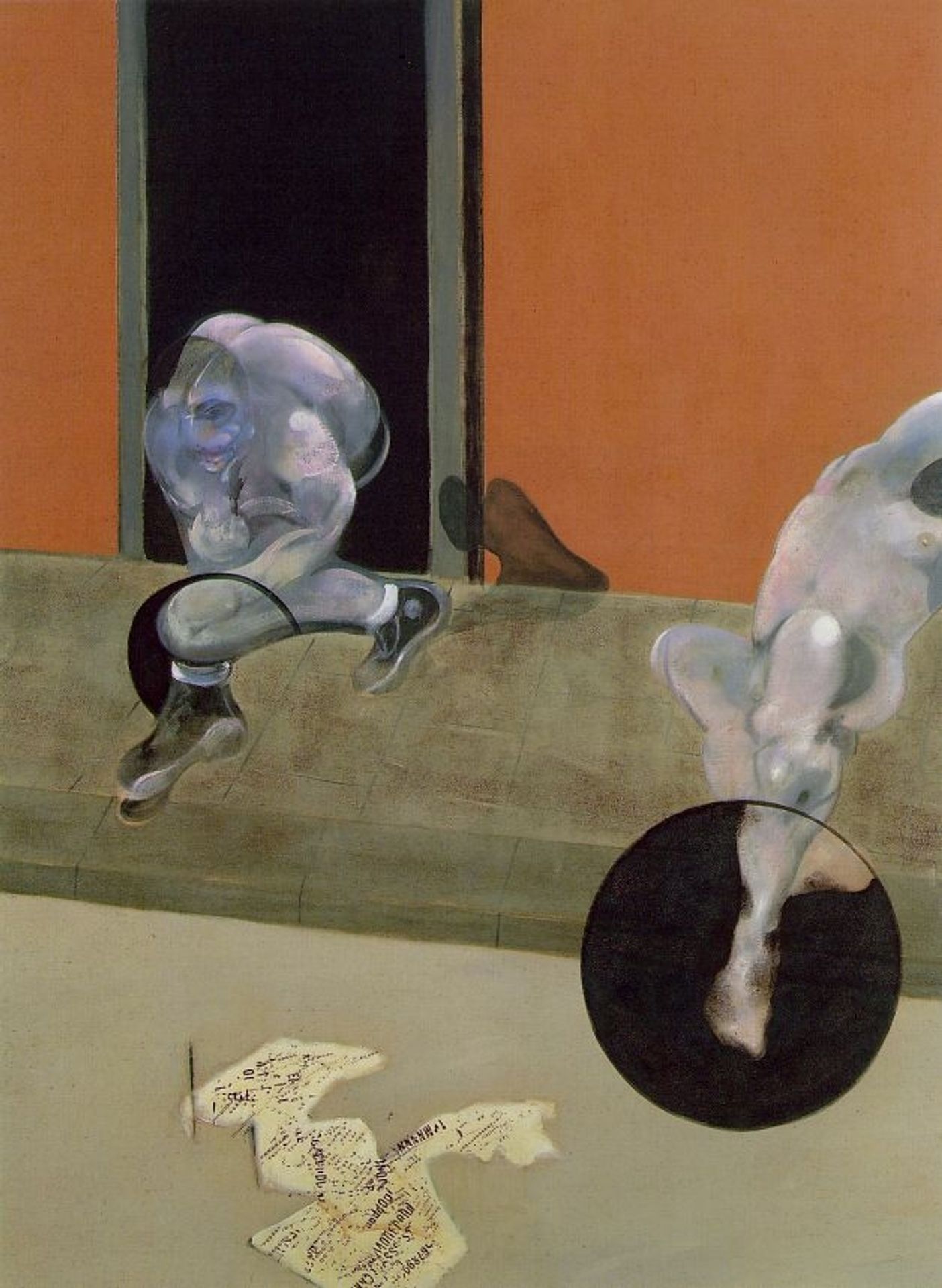 Figures in Movement by Francis Bacon
