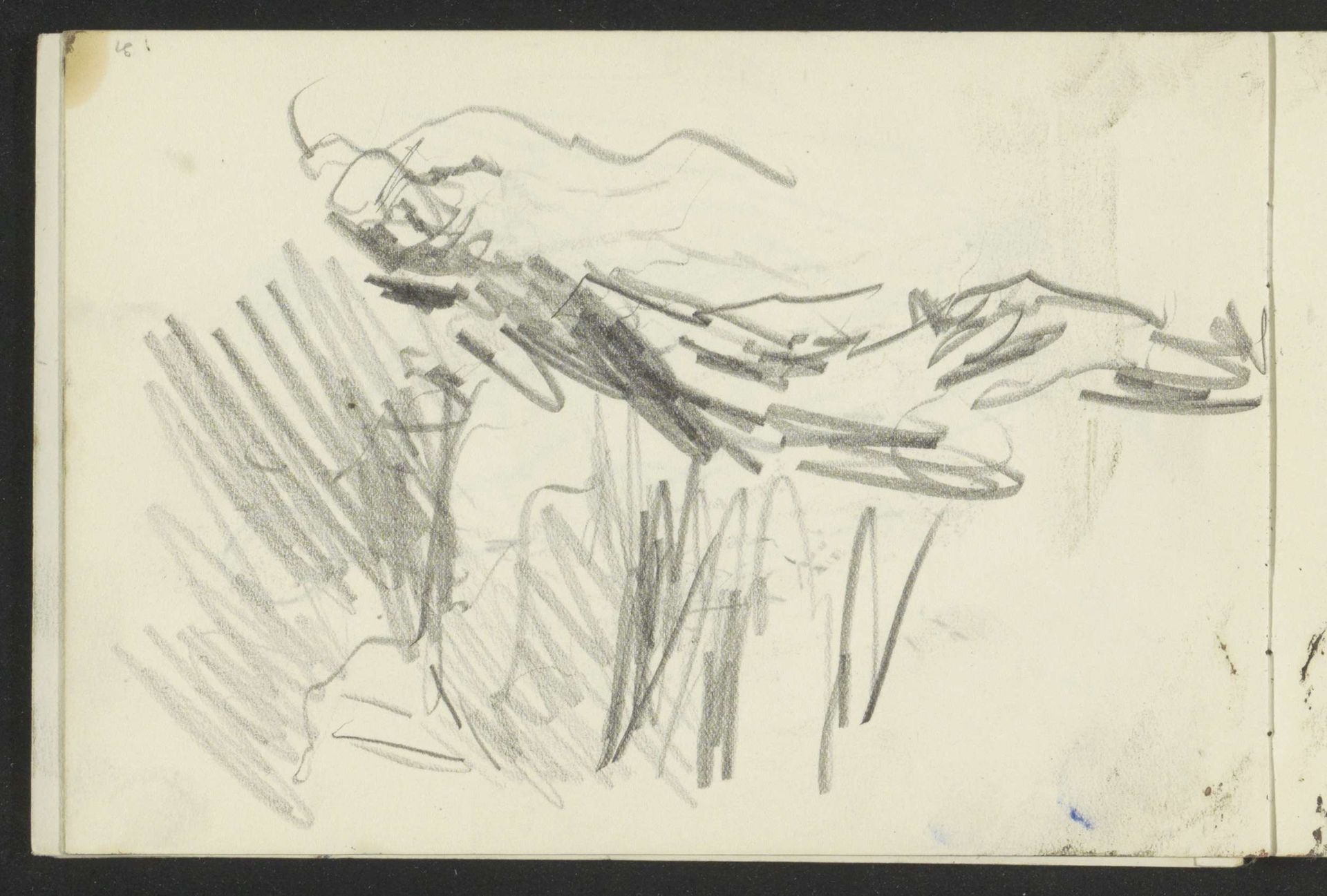 Staande figuren, mogelijk artiesten by Isaac Israels