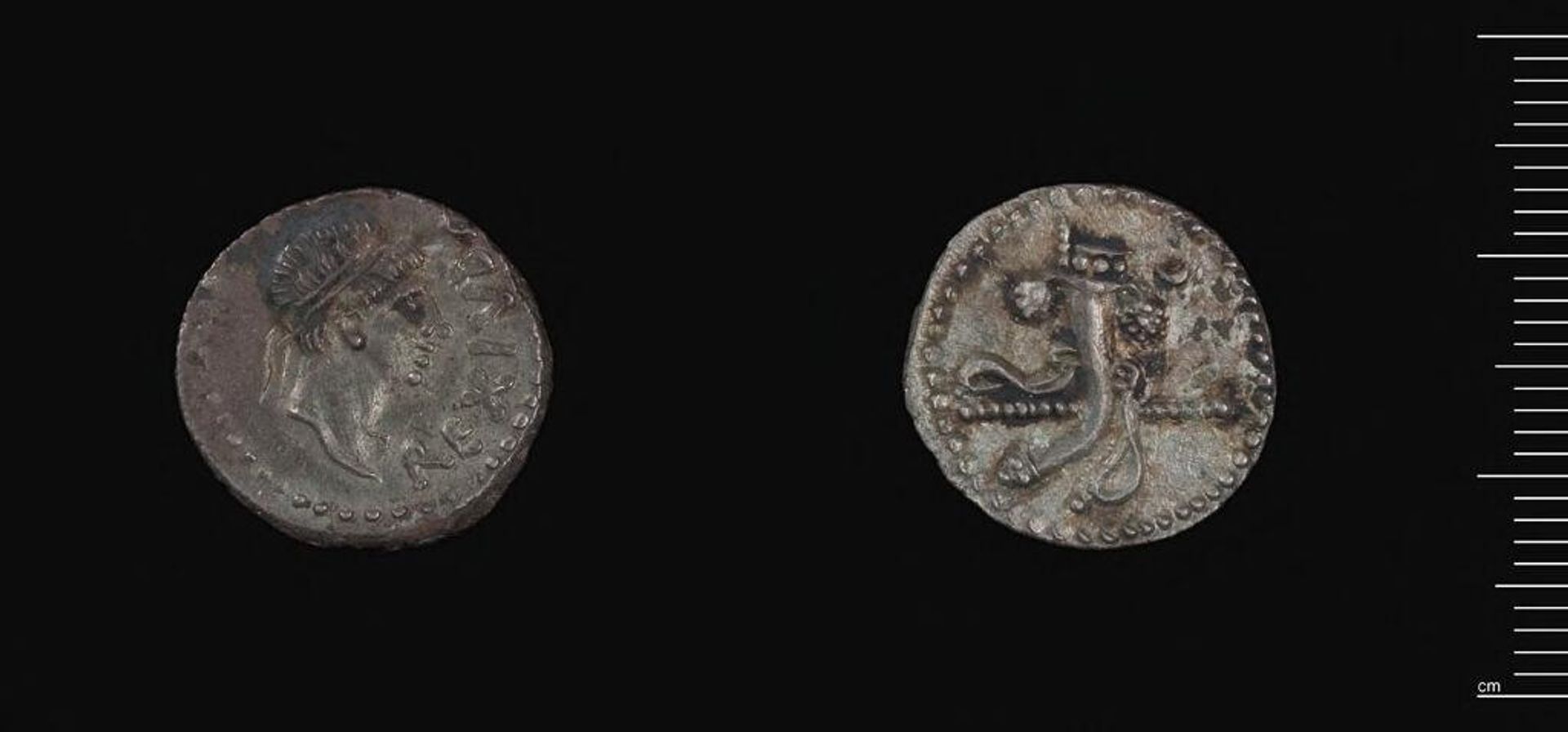 Denarius of Juba II of Mauretania by Juba II
