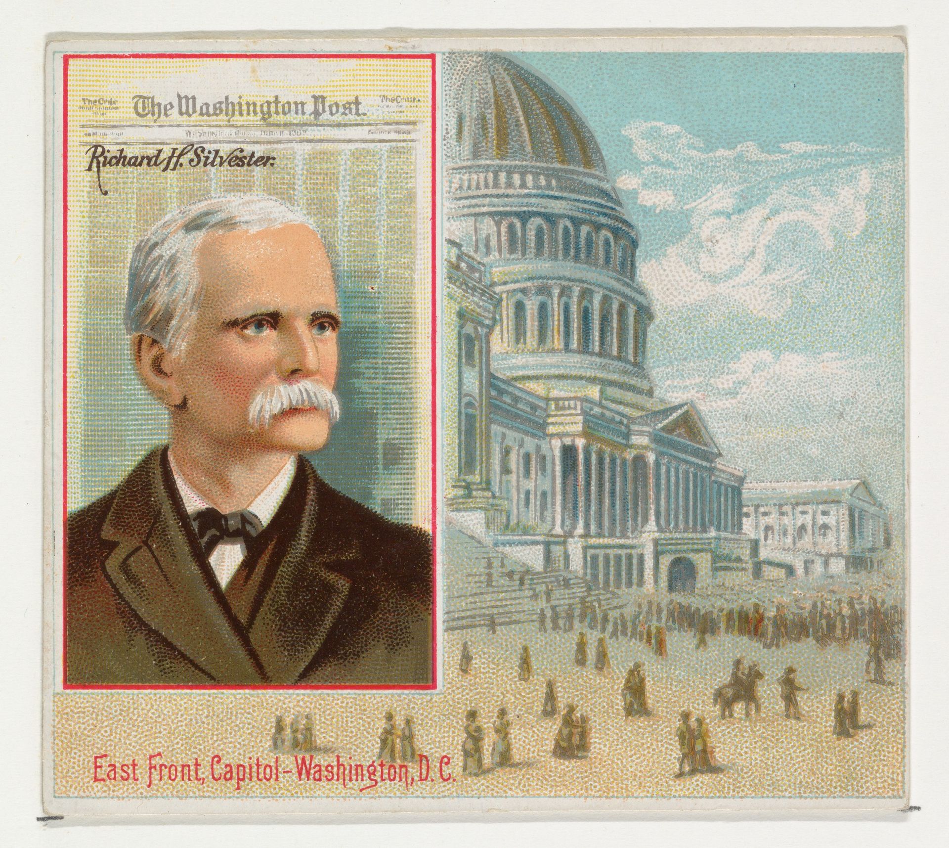 Richard H. Silvester, The Washington Post, from the American Editors series (N35) for Allen & Ginter Cigarettes by Allen & Ginter